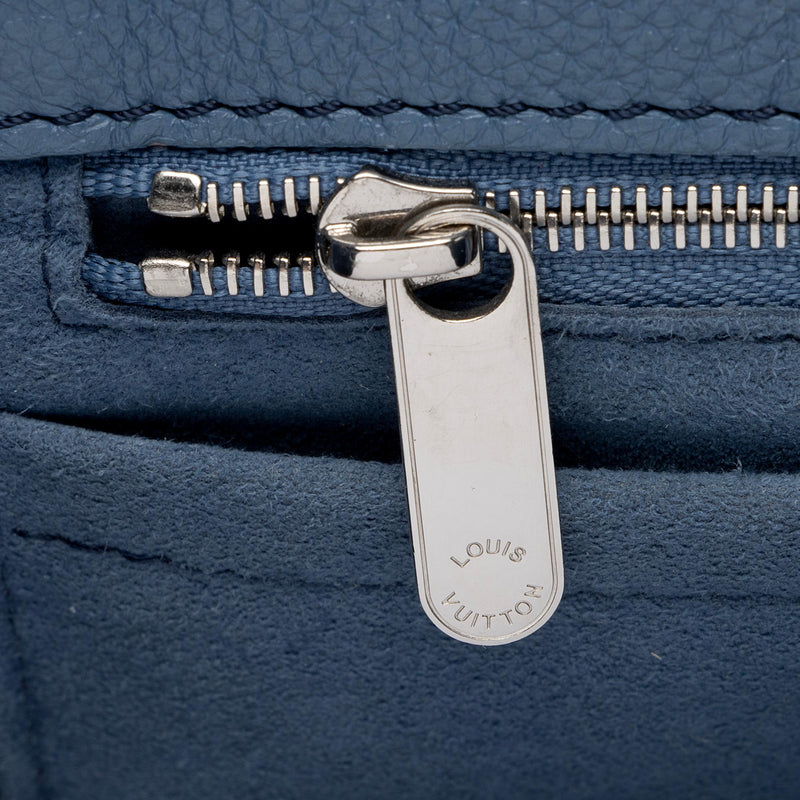 Louis Vuitton Calfskin Lockme Bucket Bag (SHF-ScNH8i)