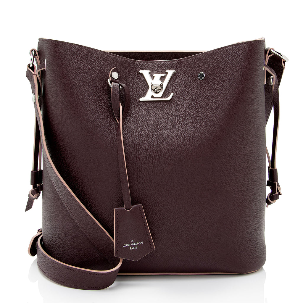 Louis Vuitton Calfskin Lockme Bucket Bag (SHF-ScNH8i) – LuxeDH