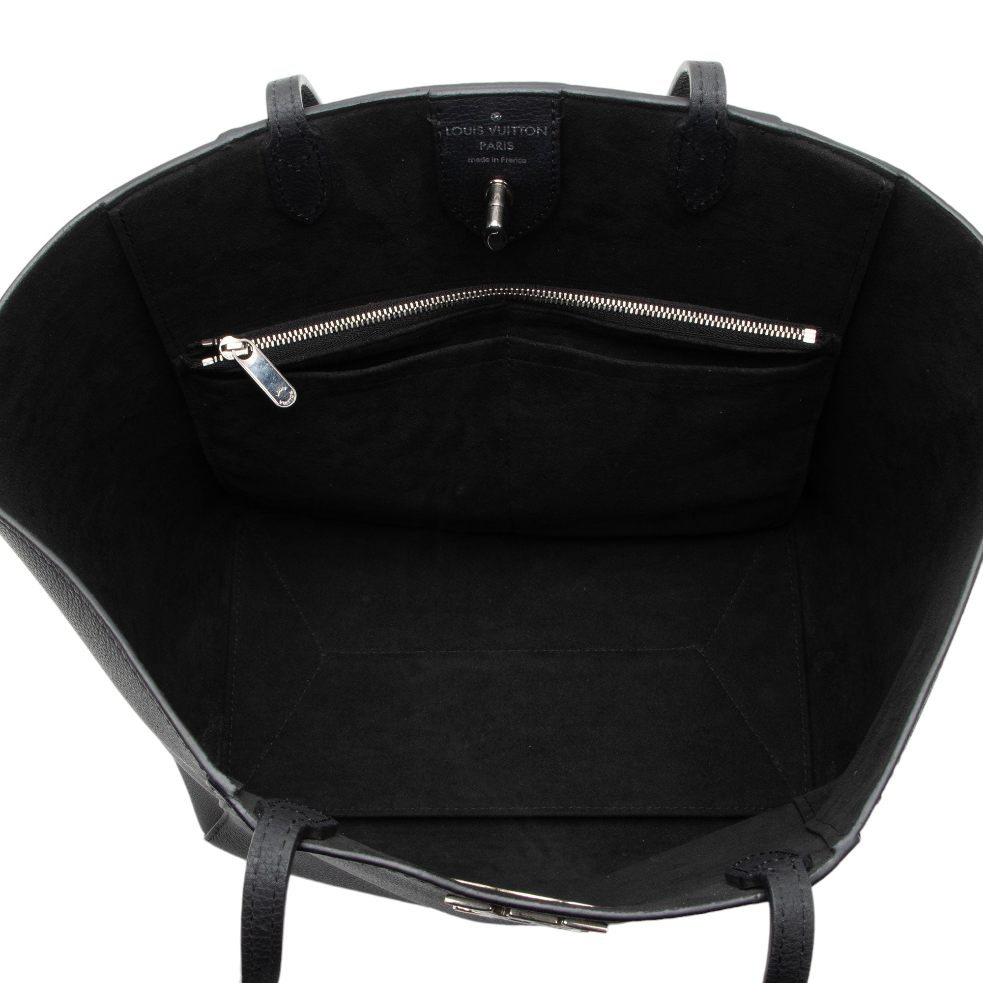 Louis Vuitton Calfskin Lockme Cabas Tote (SHF-7iUW7Z)