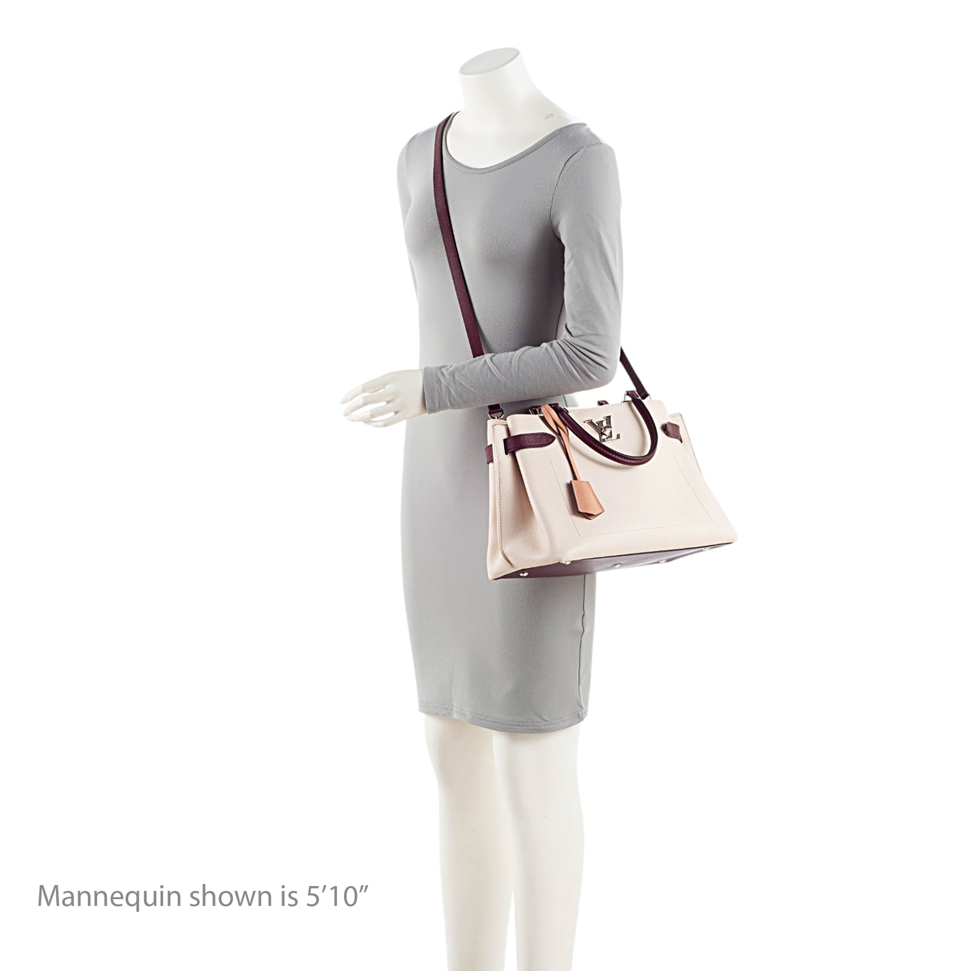 Louis Vuitton Calfskin Lockme Day Tote