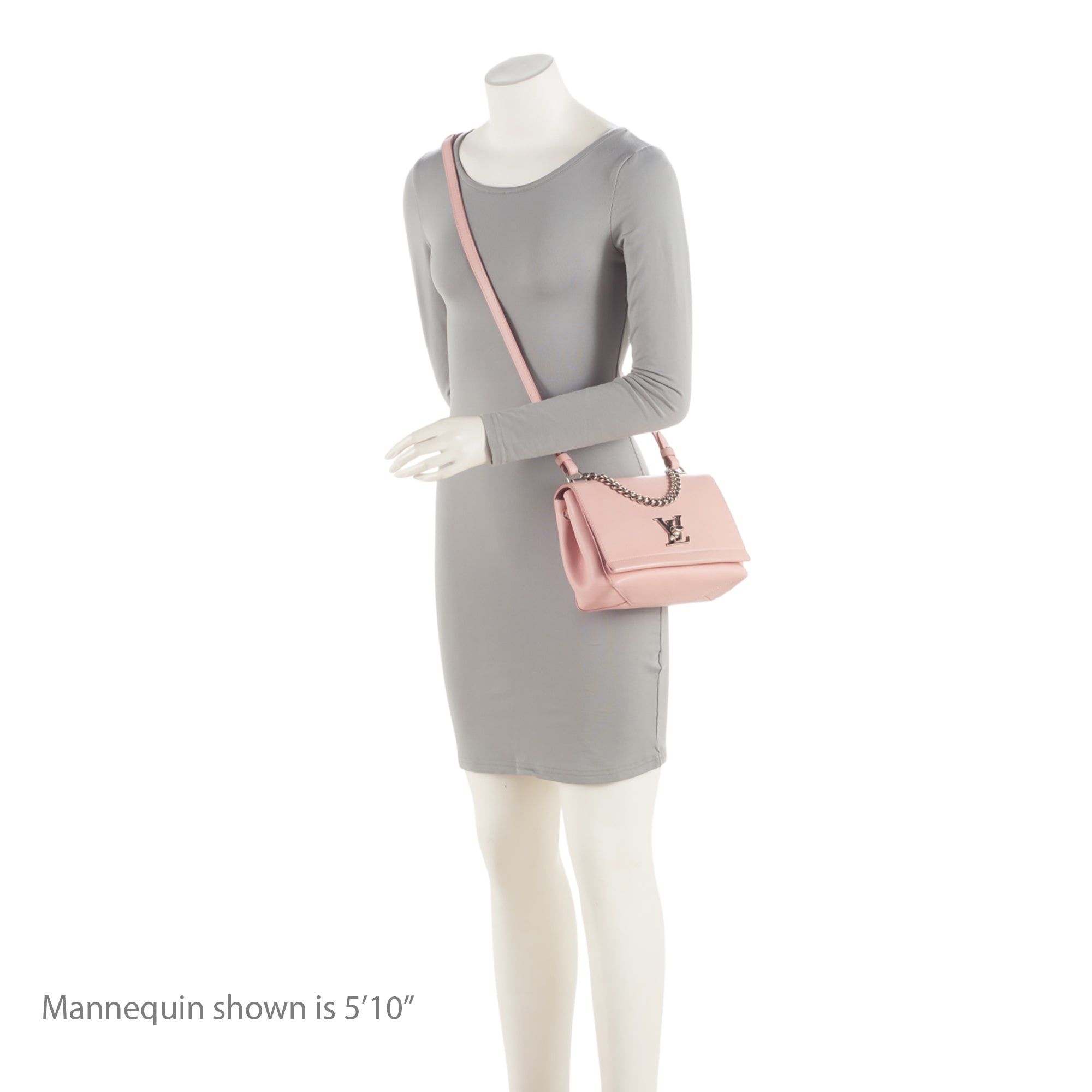 Louis Vuitton Calfskin Lockme II BB Shoulder Bag (SHF-6J0mNj)