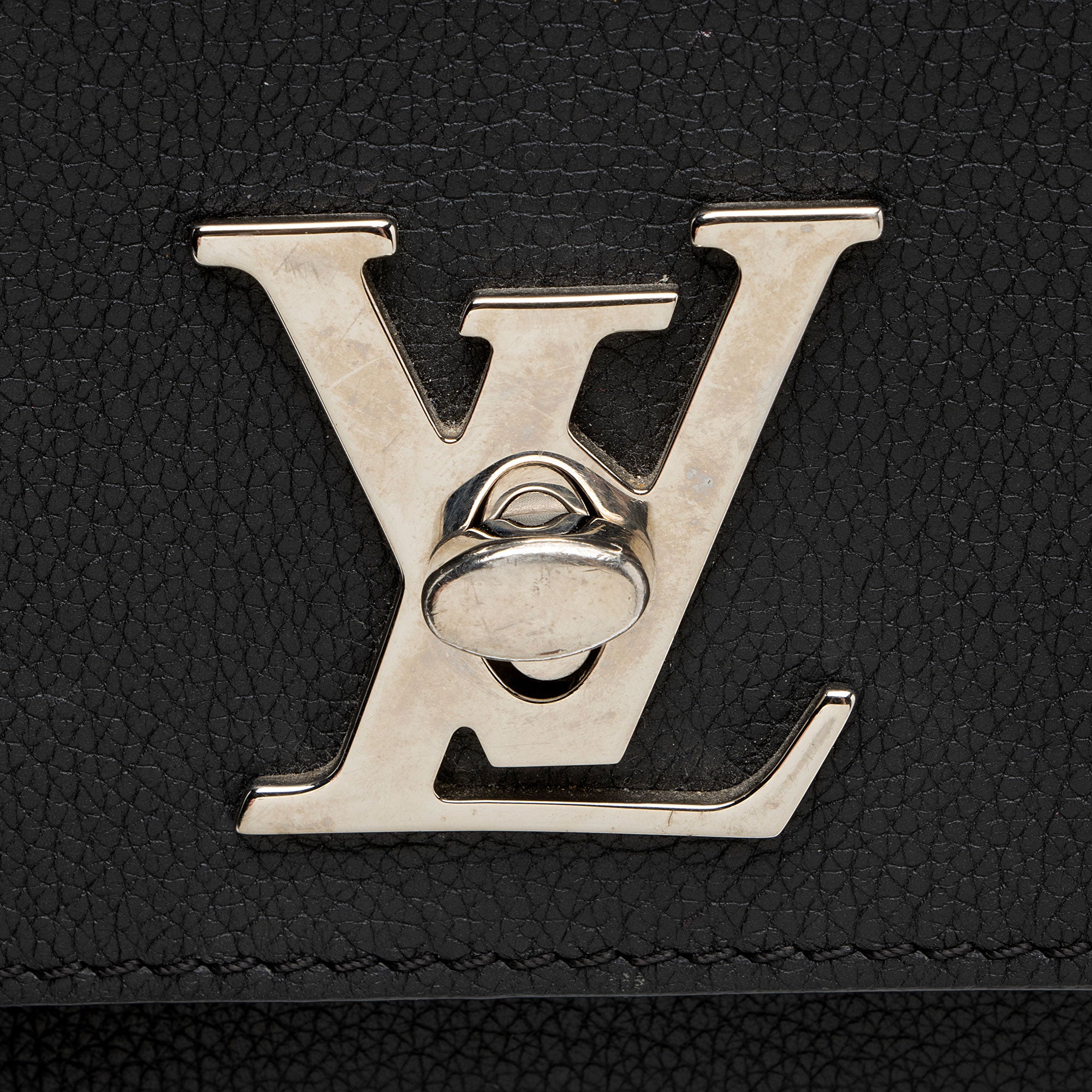 Louis Vuitton Calfskin Lockme Mini Backpack