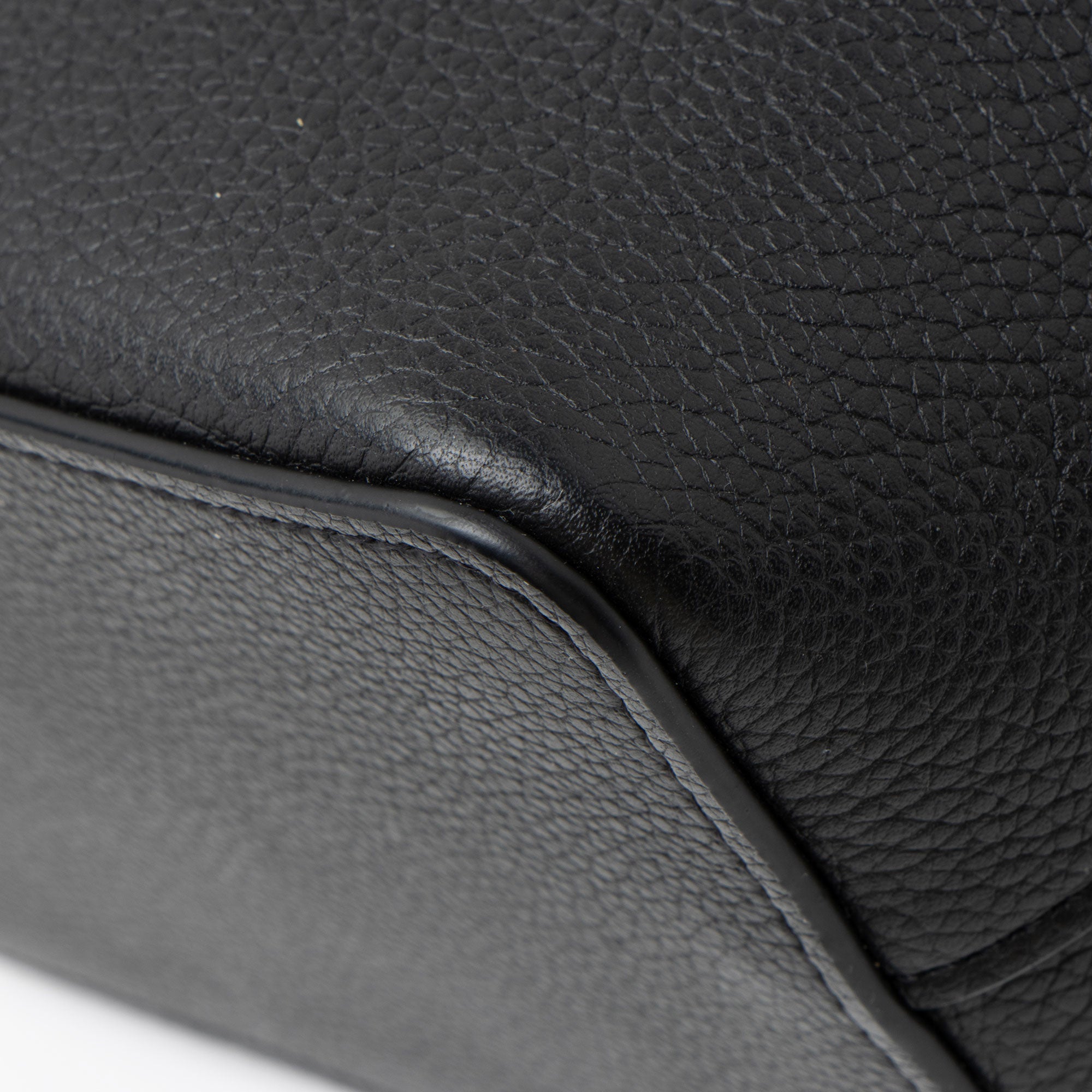 Louis Vuitton Calfskin Nano Lockme Bucket Bag