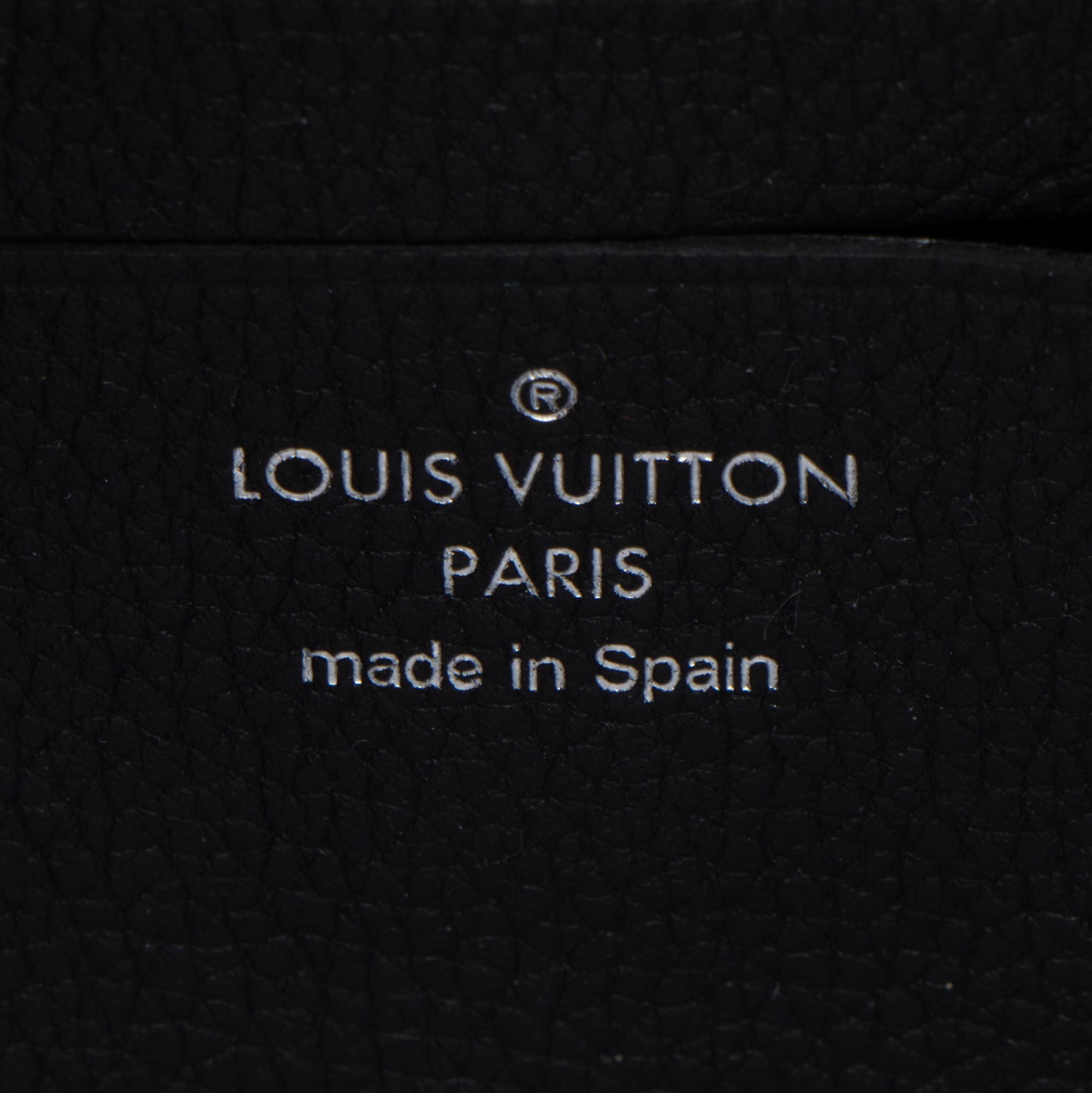 Louis Vuitton Calfskin Nano Lockme Bucket Bag