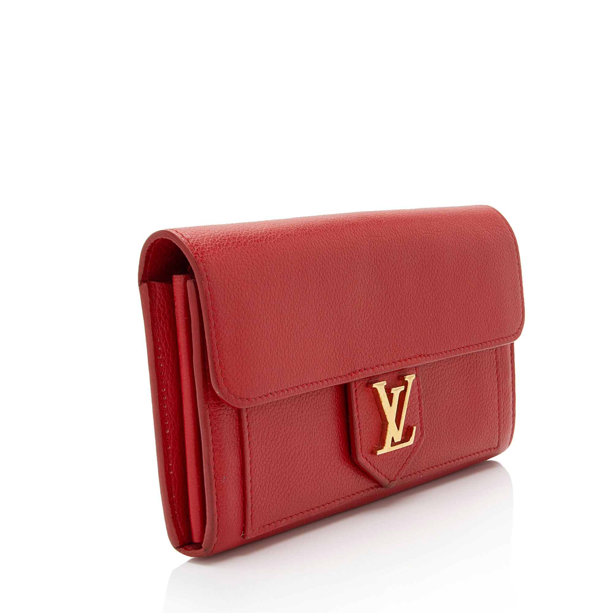 Louis Vuitton Calfskin Lockme Wallet