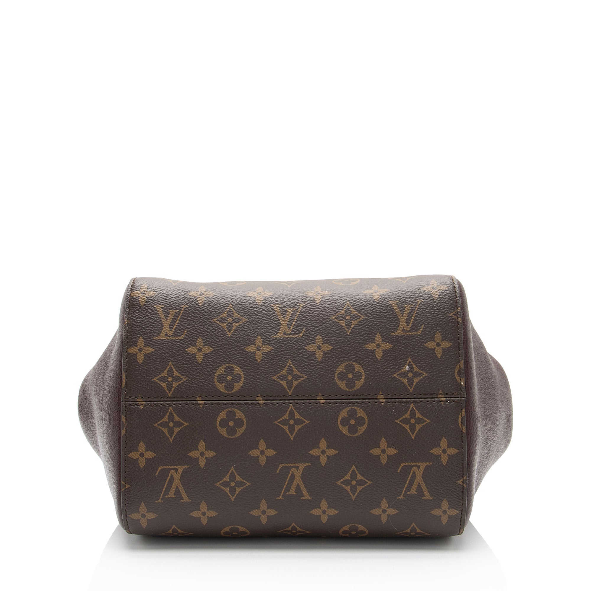 Louis Vuitton Calfskin Monogram Canvas Fold Tote MM