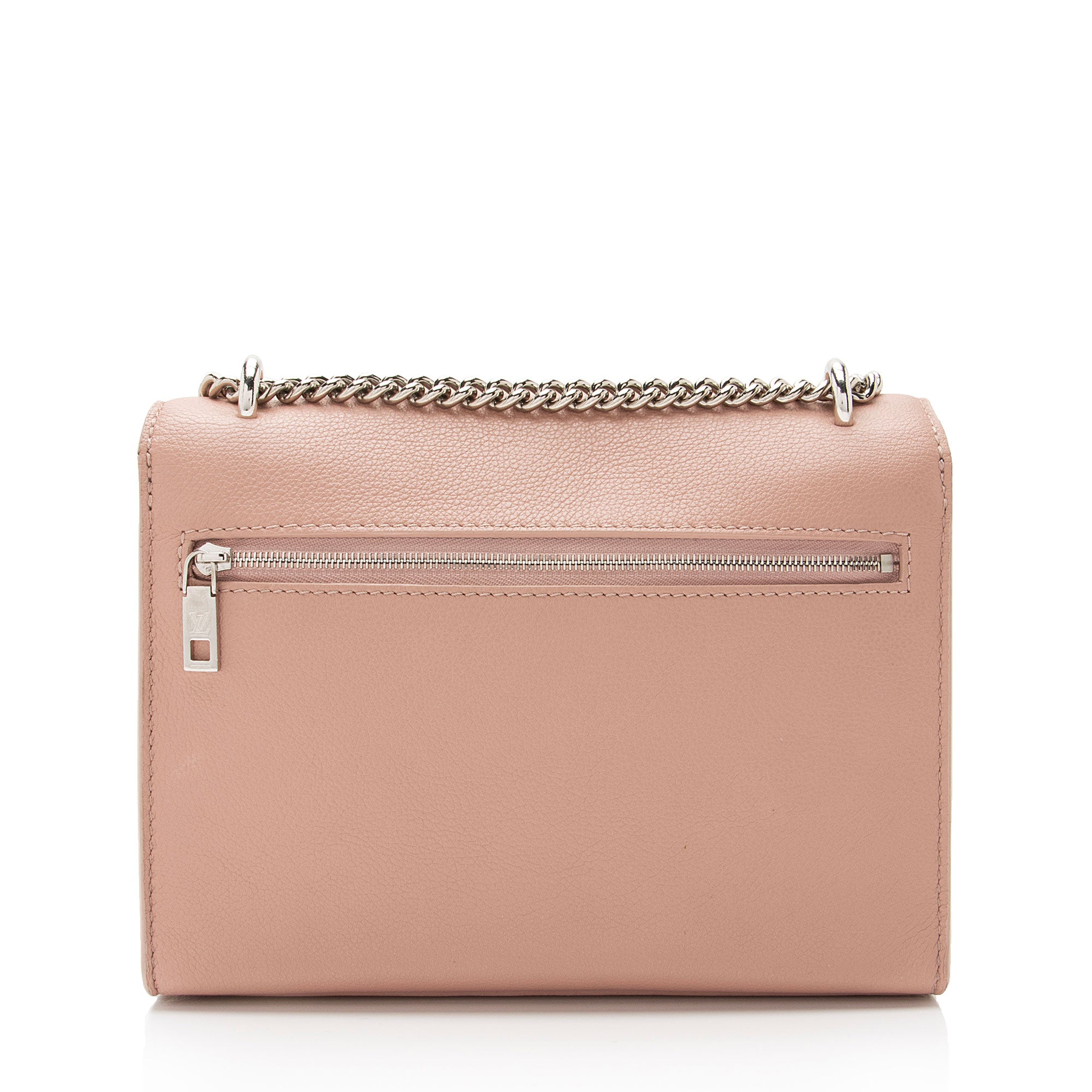 Louis Vuitton Calfskin Mylockme BB Shoulder Bag (SHF-6nJba1)