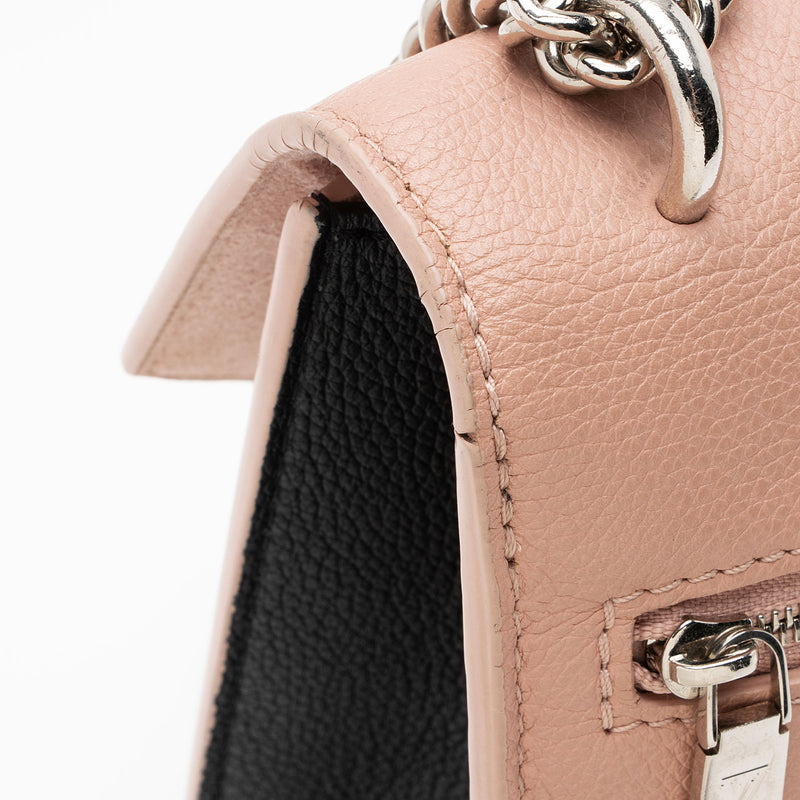 Louis Vuitton Calfskin Mylockme BB Shoulder Bag (SHF-6nJba1)