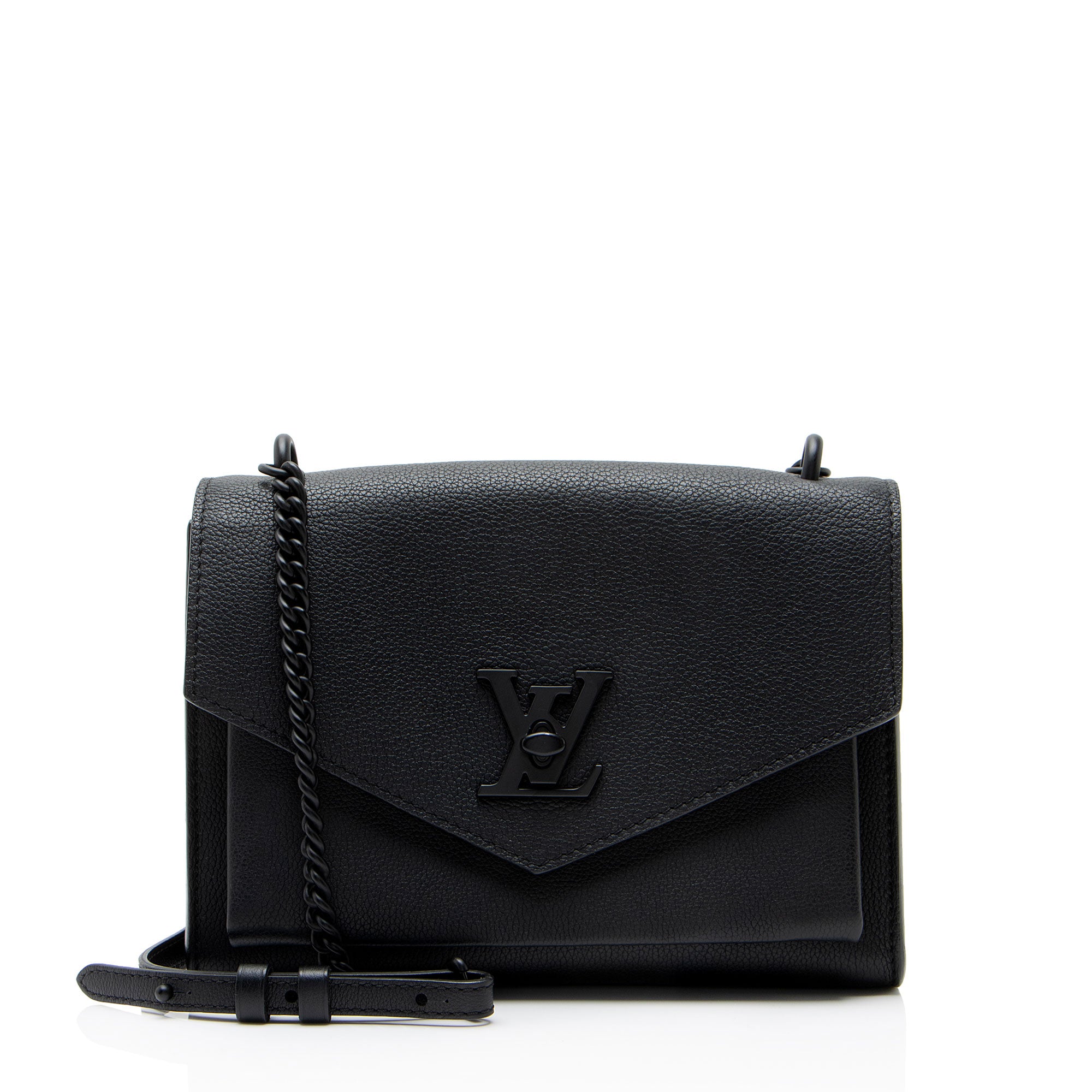 Louis Vuitton Calfskin Mylockme BB Shoulder Bag