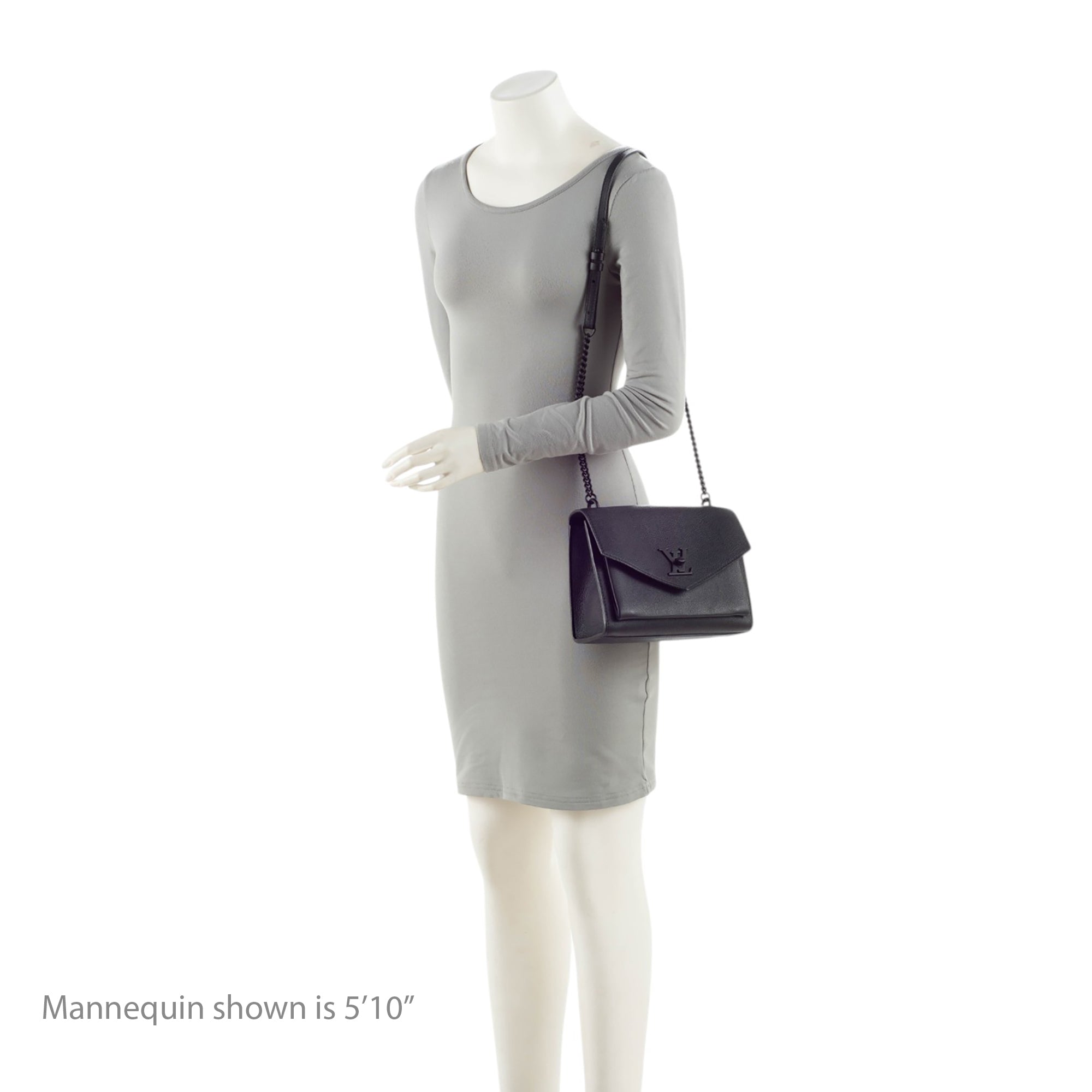 Louis Vuitton Calfskin Mylockme BB Shoulder Bag