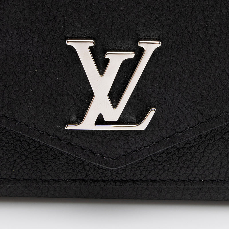 Louis Vuitton Calfskin Mylockme Compact Wallet (SHF-tUlBW1) – LuxeDH