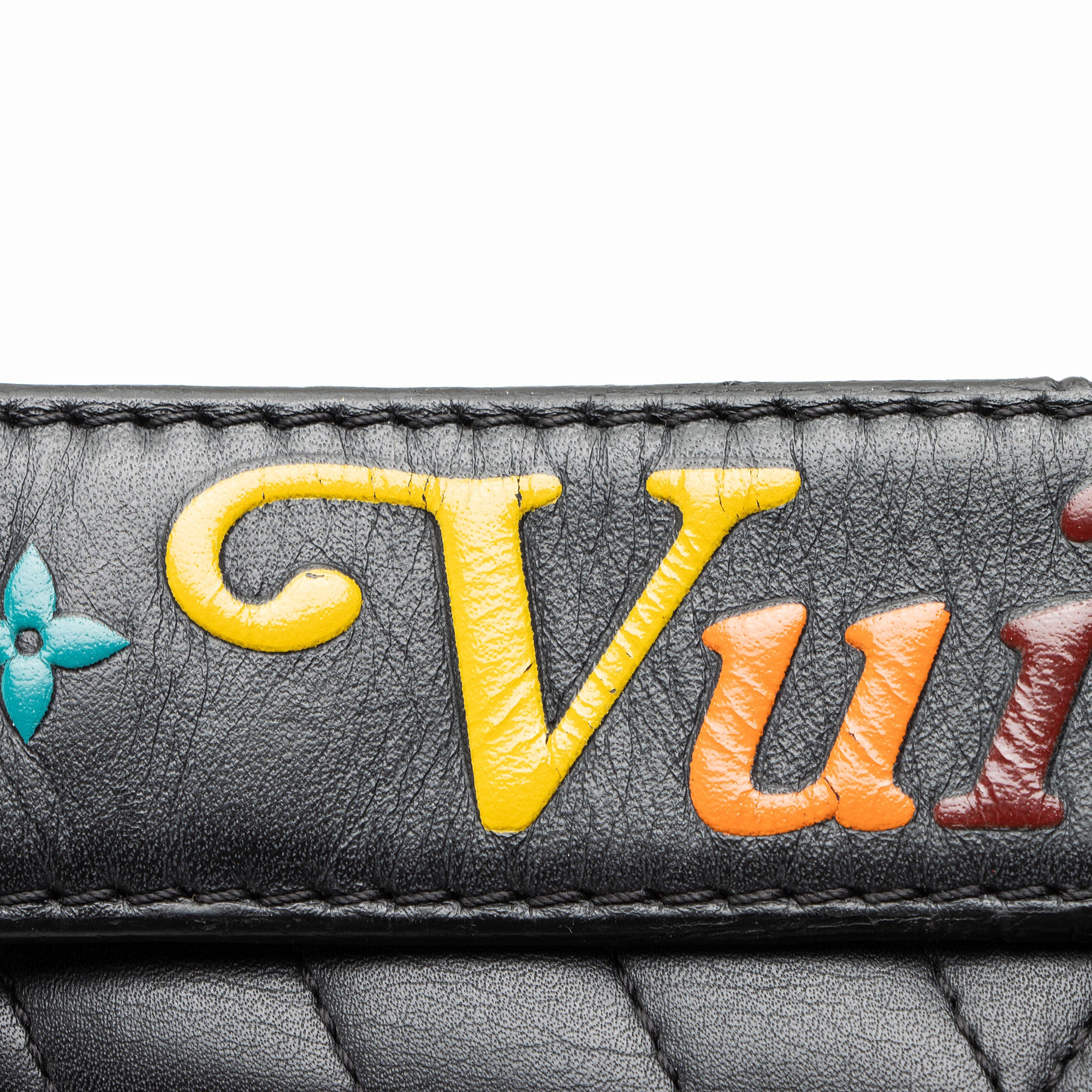 Louis Vuitton Calfskin New Wave Chain MM Shoulder Bag