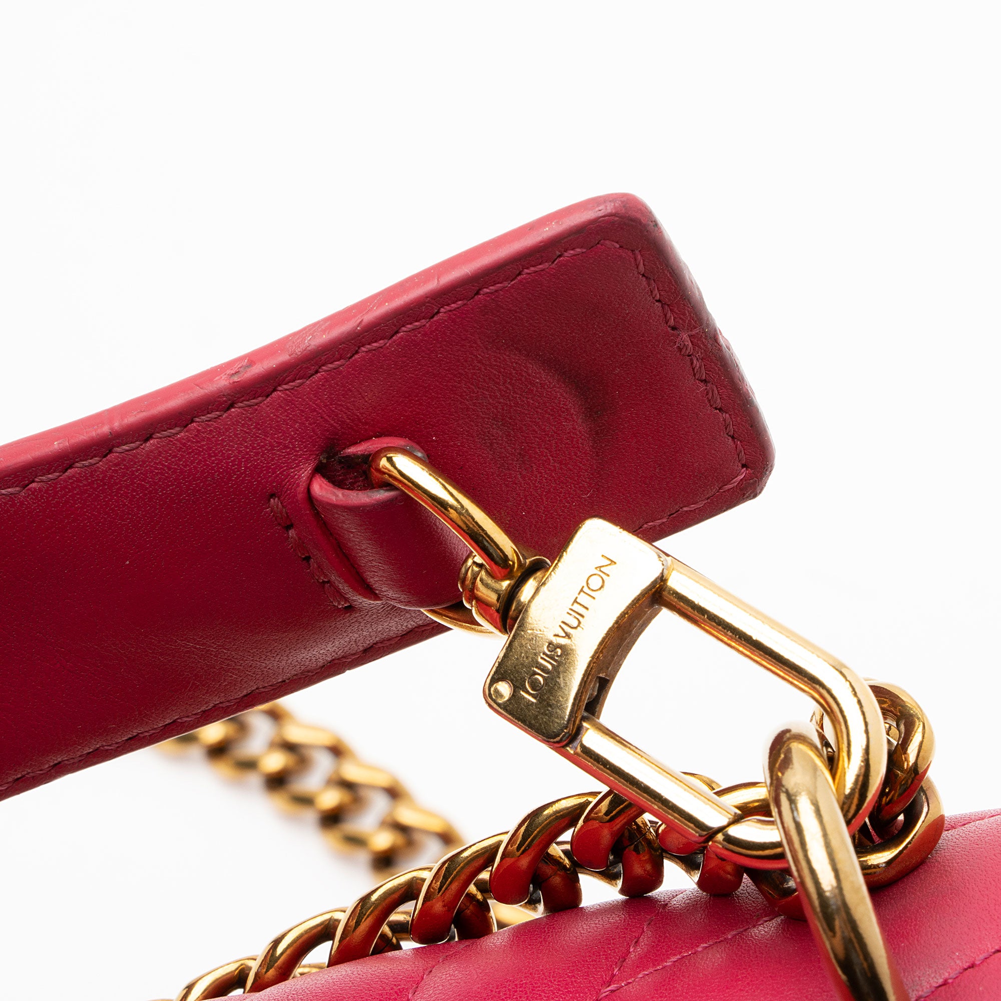 Louis Vuitton Calfskin New Wave Chain MM Shoulder Bag