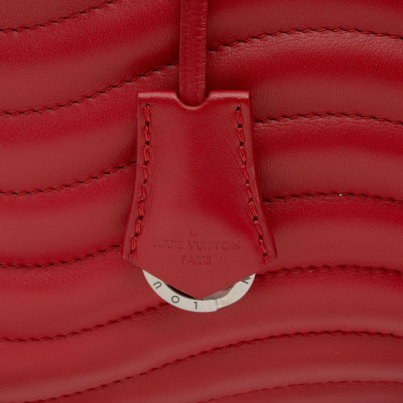 Louis Vuitton Calfskin New Wave Chain Tote (SHF-FEtc9L)