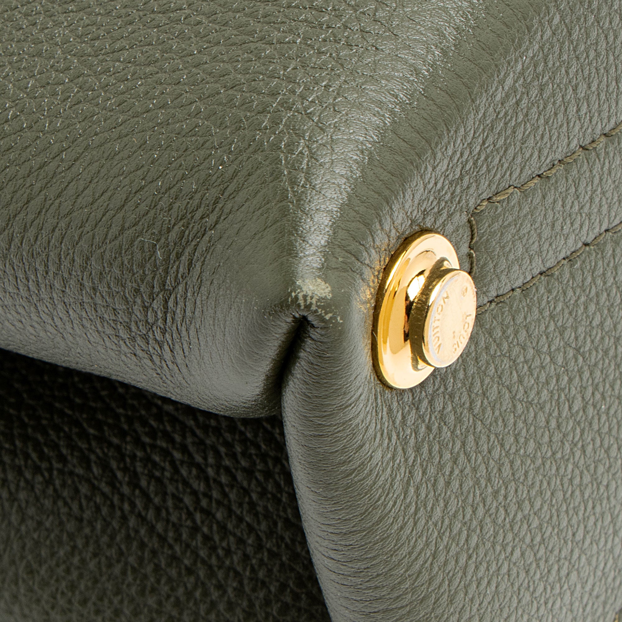 Louis Vuitton Calfskin Rose Des Vents MM Top Handle