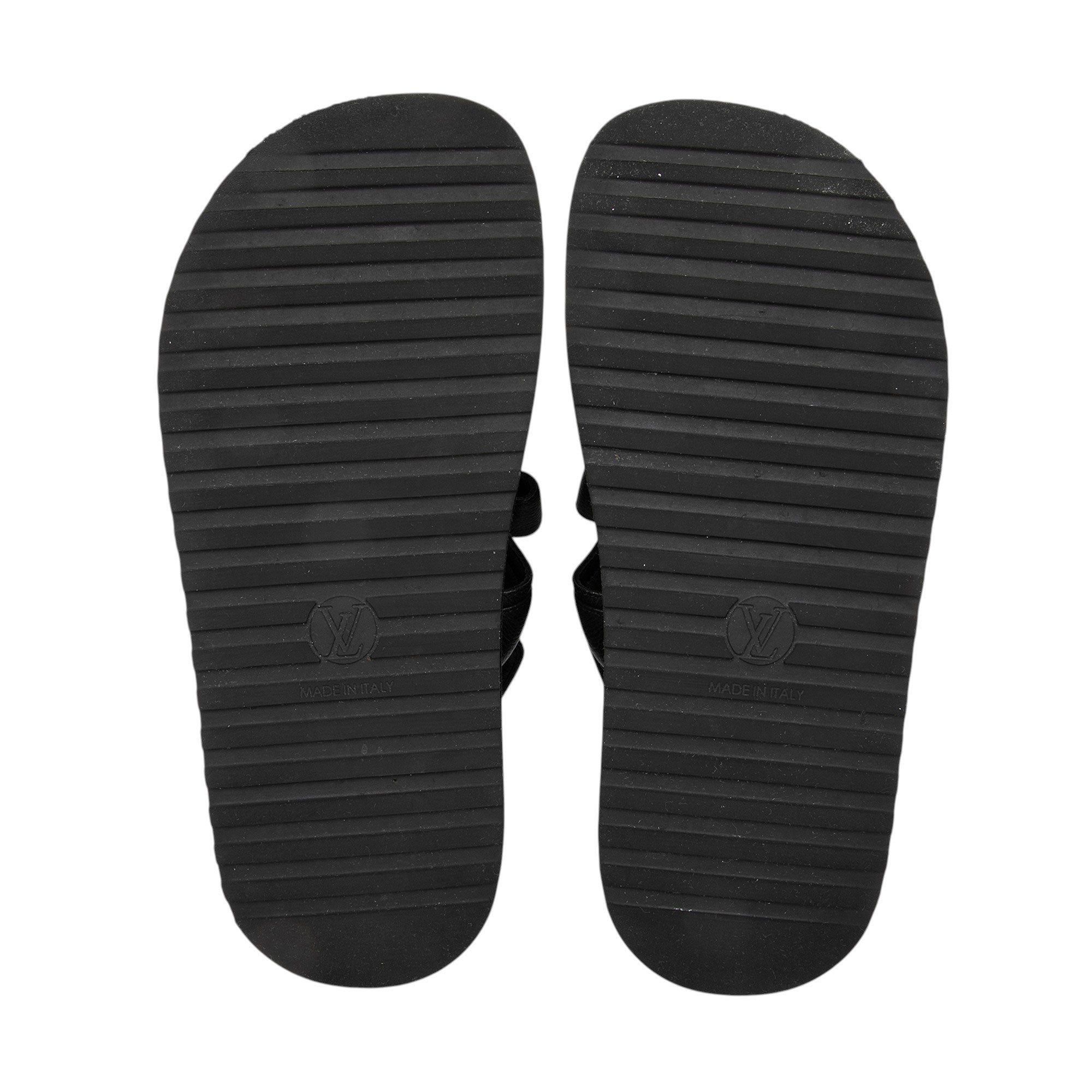 Louis Vuitton Calfskin Sunset Comfort Sandals - Size 6.5 / 36.5