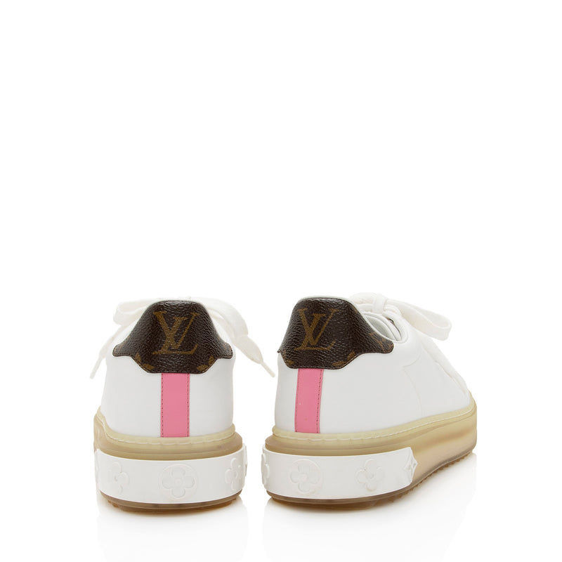 Louis Vuitton Calfskin Time Out Sneakers - Size 9 / 39 (SHF-1ytLxH)