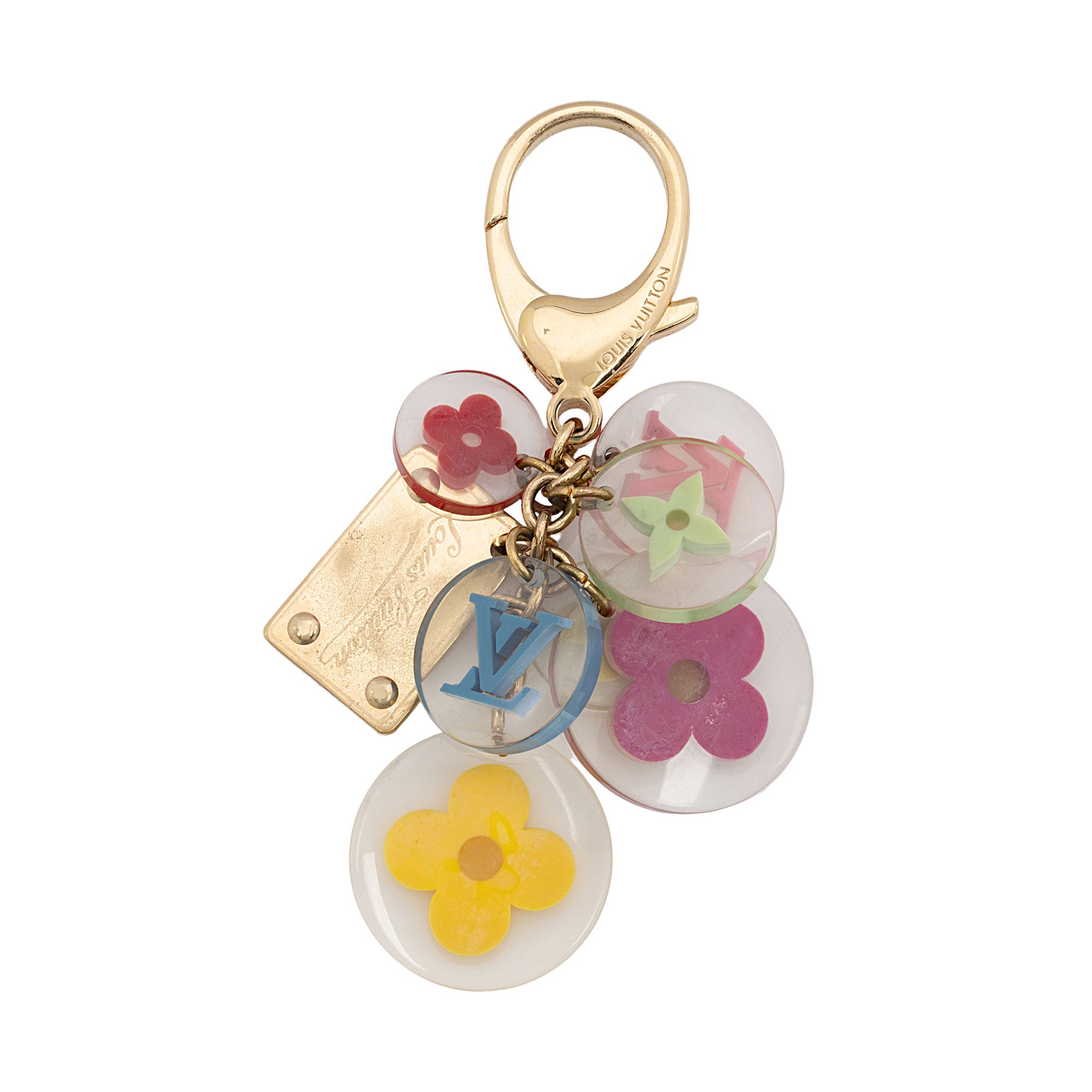 Louis Vuitton Candy Fleurs Bag Charm (SHF-8pn3Sg)