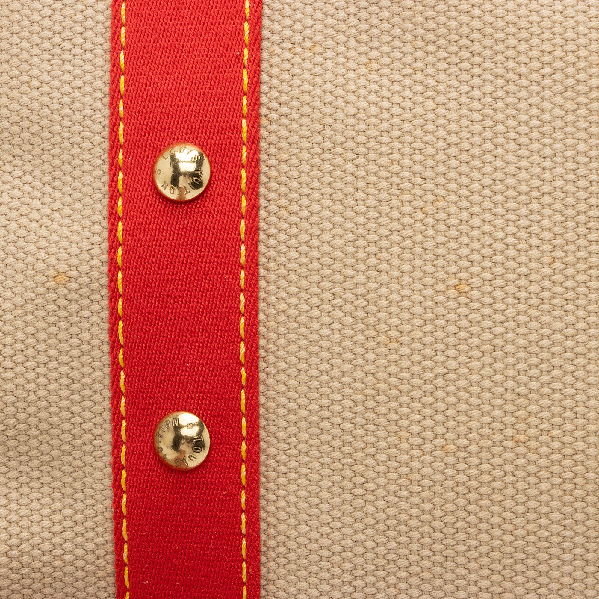 Louis Vuitton Canvas Antigua Cabas MM Tote (SHF-zkEfXc)