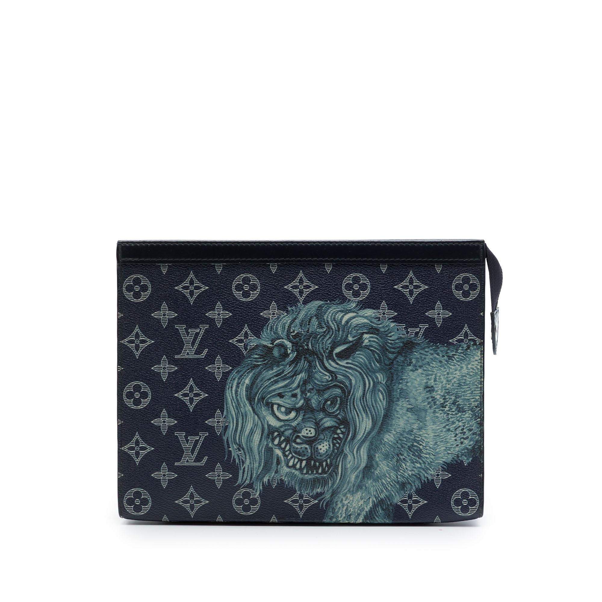 Louis Vuitton Chapman Brothers Monogram Savane Pochette Voyage MM