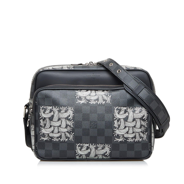 N45276 Louis Vuitton Damier Graphite Sac Plat Cross Bag
