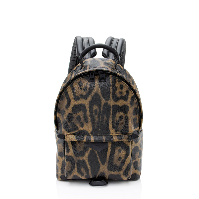 Louis Vuitton Coated Canvas Wild Animal Print Palm Springs PM Backpack (SHF-CwqgZ2)