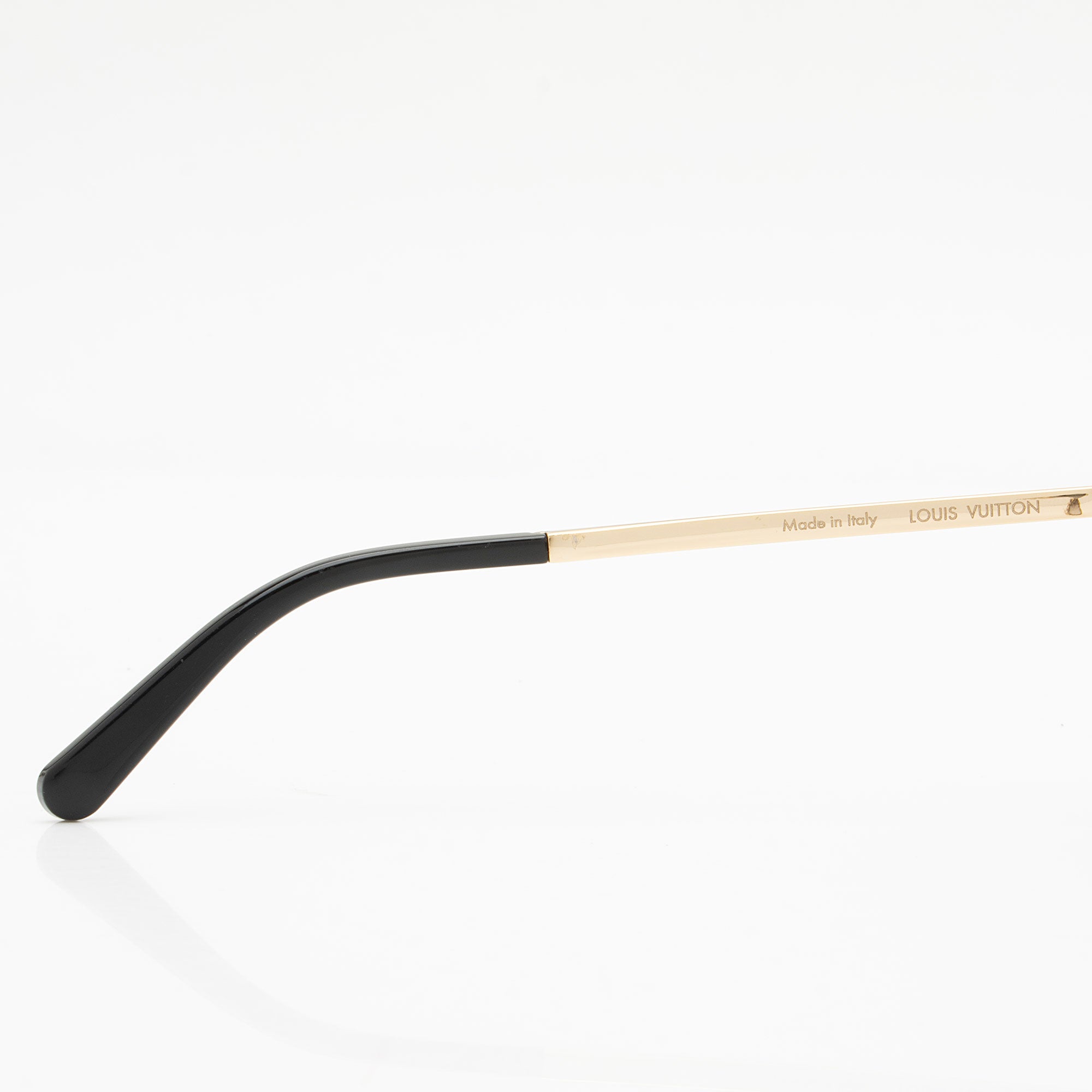 Louis Vuitton Crystal LV Star Pilot Sunglasses