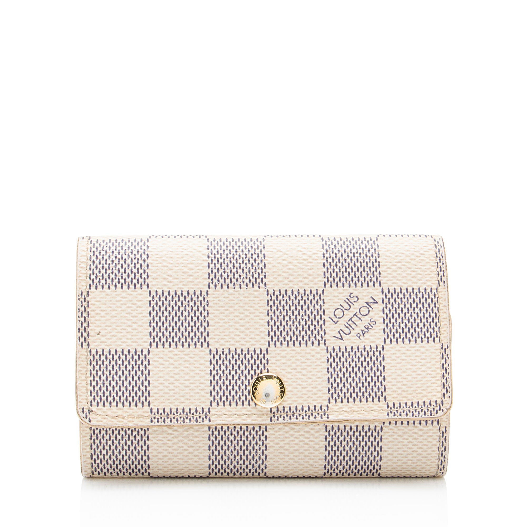 Louis Vuitton Damier Azur 6 Key Holder