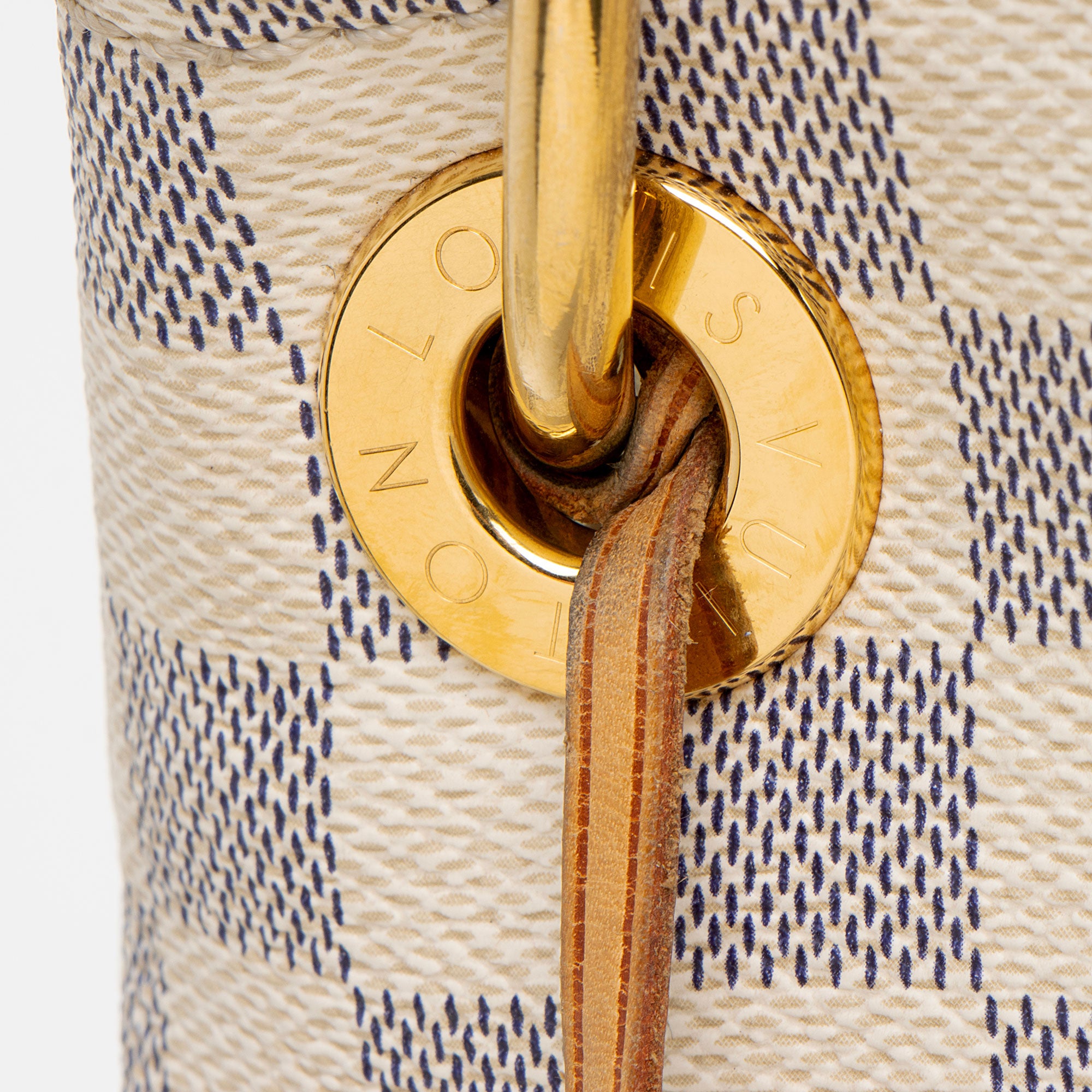 Louis Vuitton Damier Azur Artsy MM Shoulder Bag (SHF-D9Abmw)