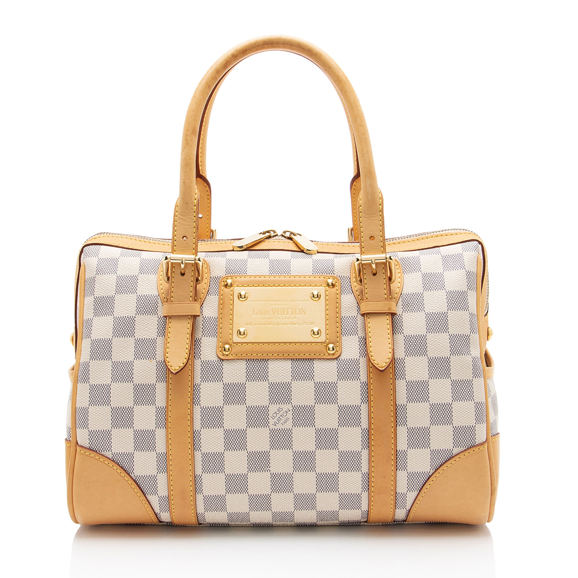 Louis Vuitton Damier Azur Berkeley Satchel