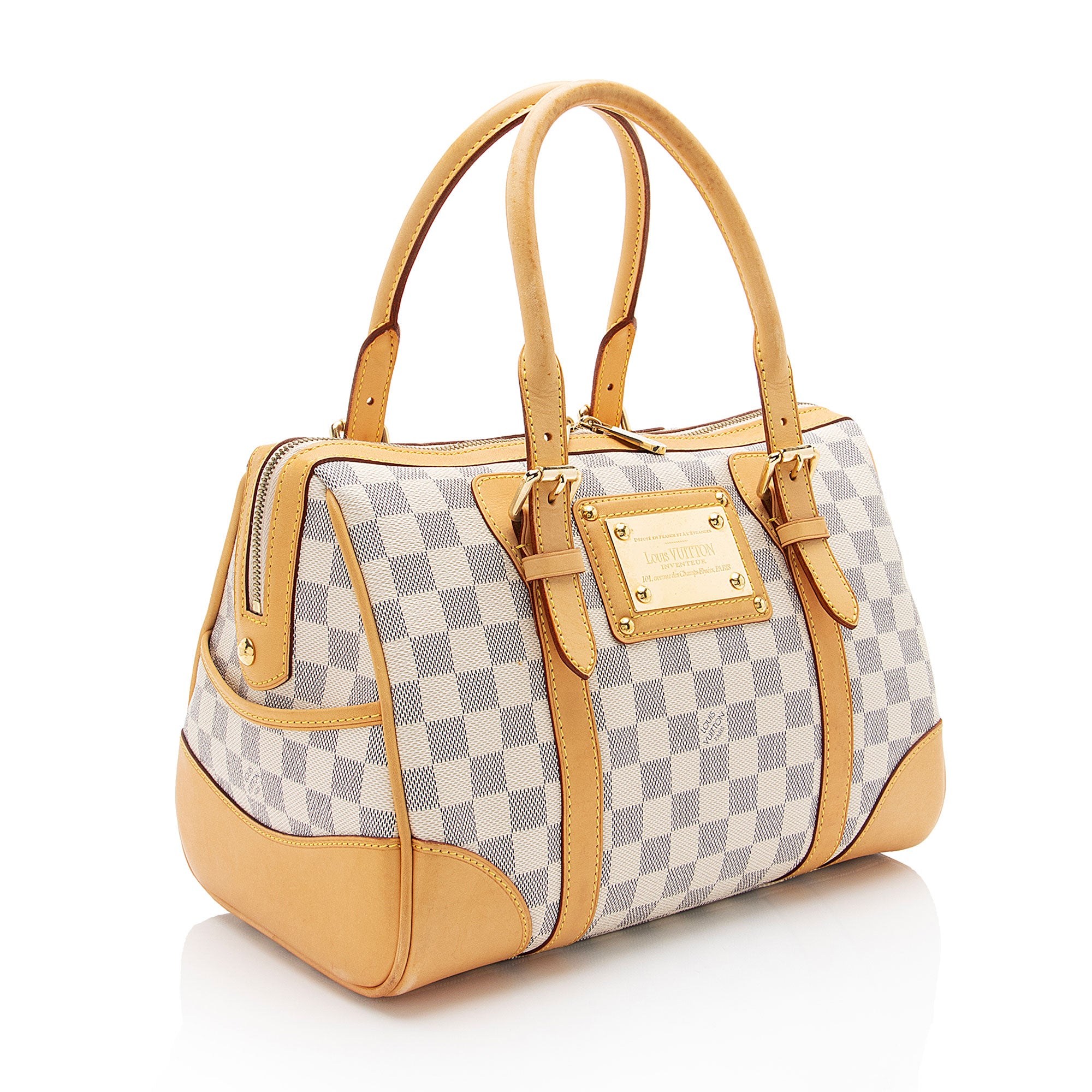 Louis Vuitton Damier Azur Berkeley Satchel