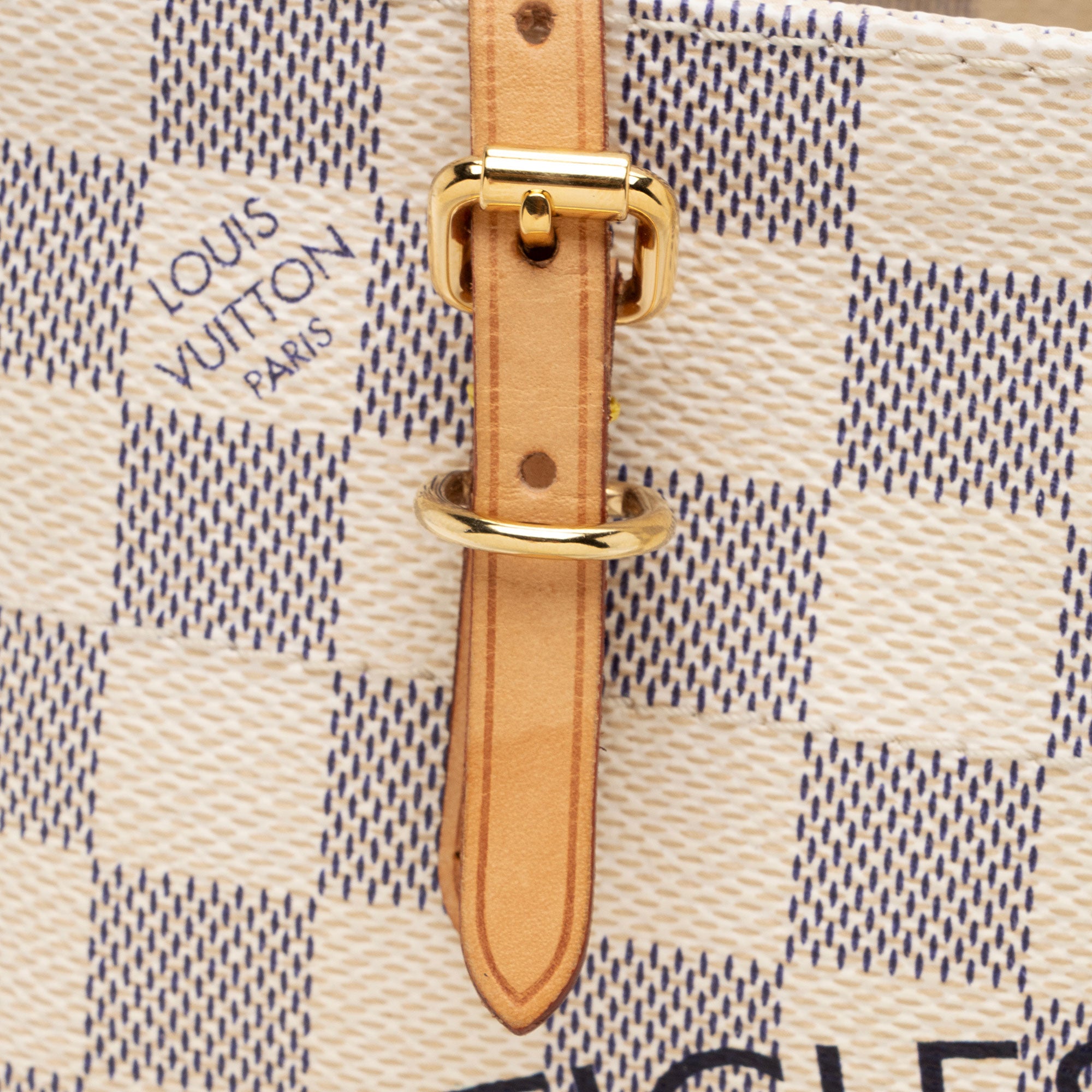 Louis Vuitton Damier Azur Cabas Adventure PM Tote (SHF-IcM8g9)