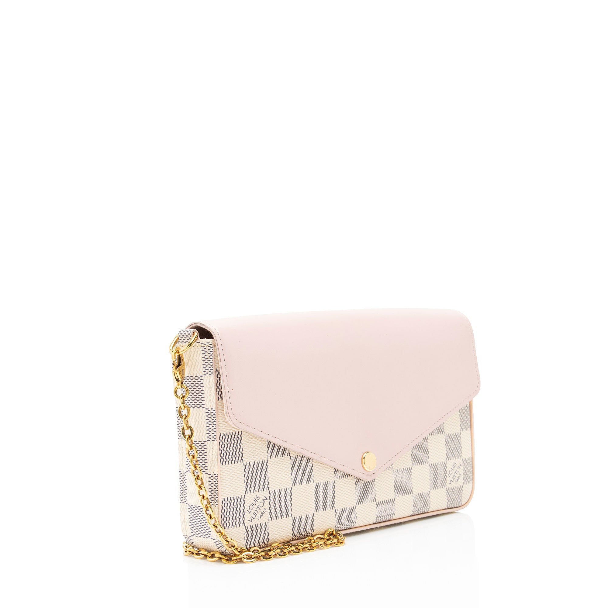 Louis Vuitton Damier Azur Calfskin Felicie Pochette