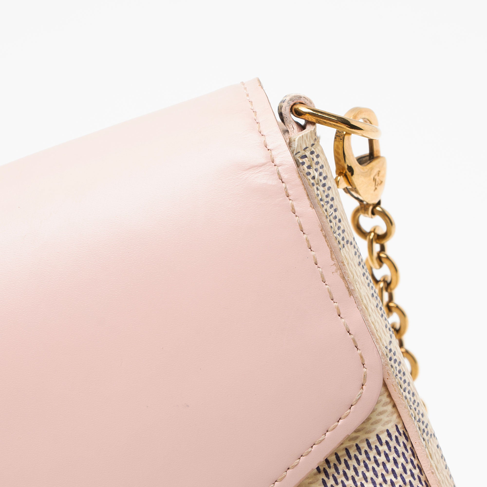 Louis Vuitton Damier Azur Calfskin Felicie Pochette