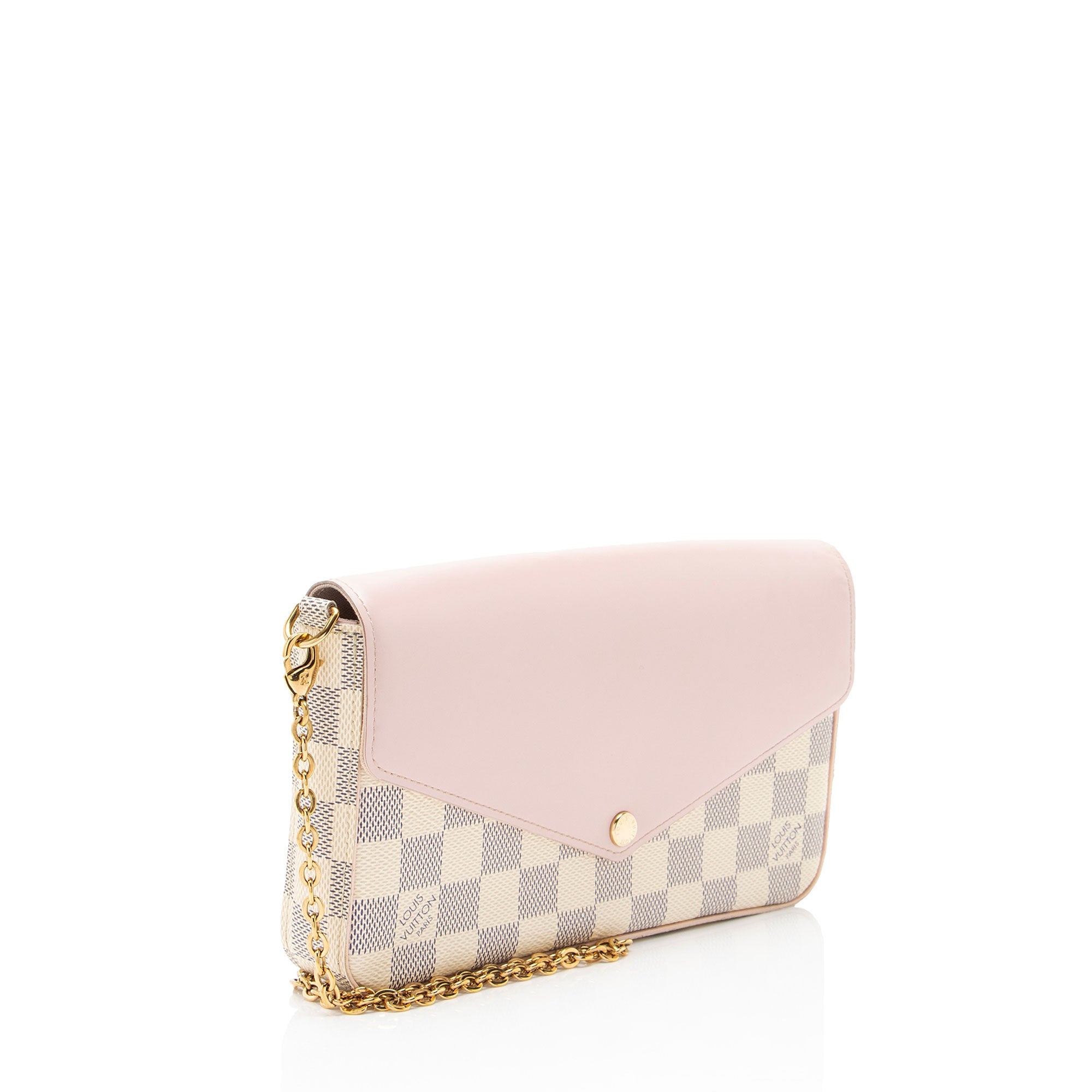 Louis Vuitton Damier Azur Calfskin Felicie Pochette