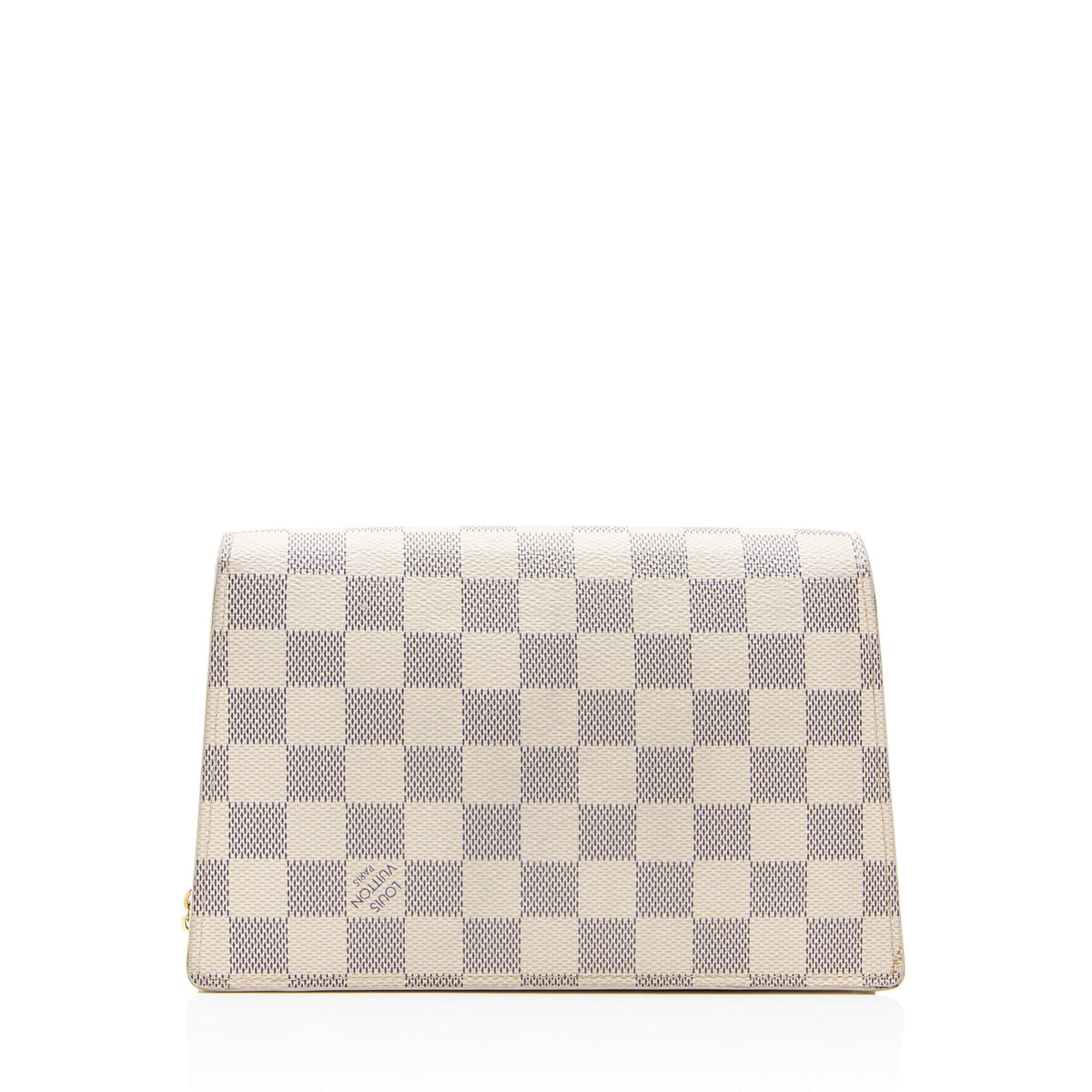 Louis Vuitton Damier Azur Croisette Chain Wallet