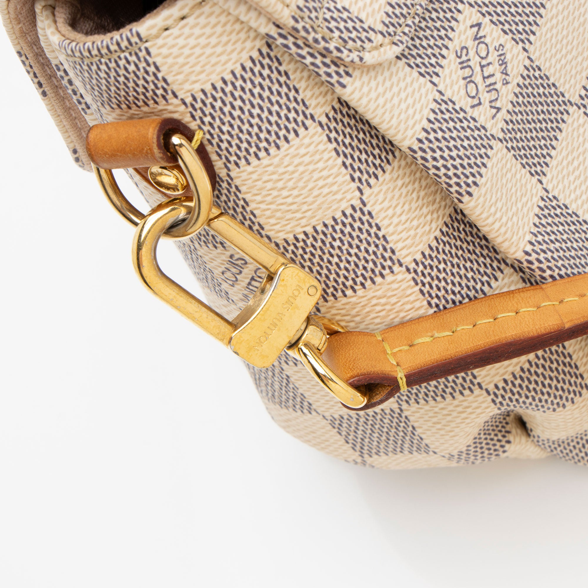 Louis Vuitton Damier Azur Croisette Shoulder Bag (SHF-crwpX0)