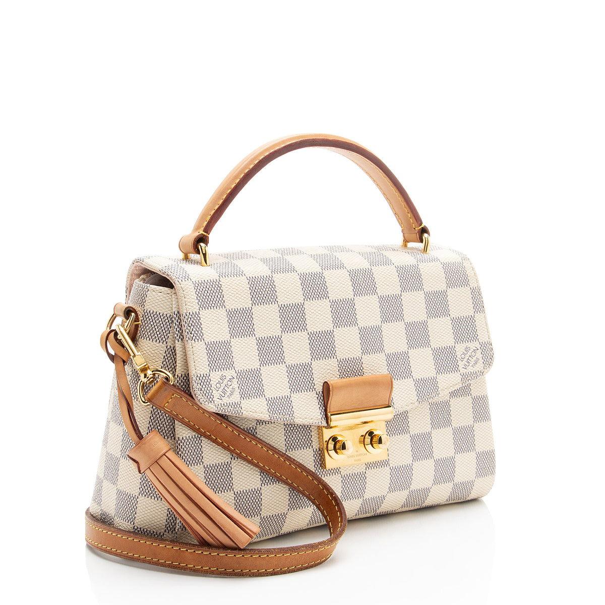 Louis Vuitton Damier Azur Croisette Shoulder Bag
