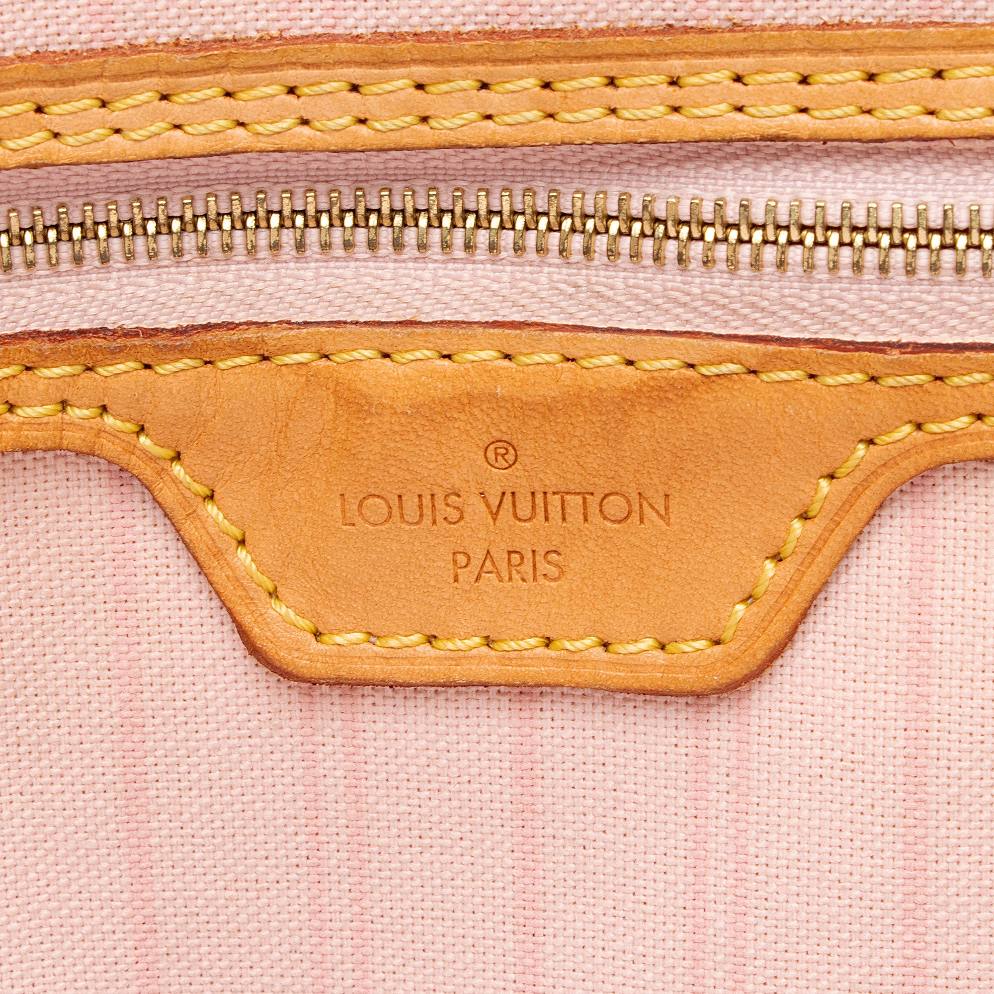 Louis Vuitton Damier Azur Delightful MM Shoulder Bag (SHF-71WTjj)