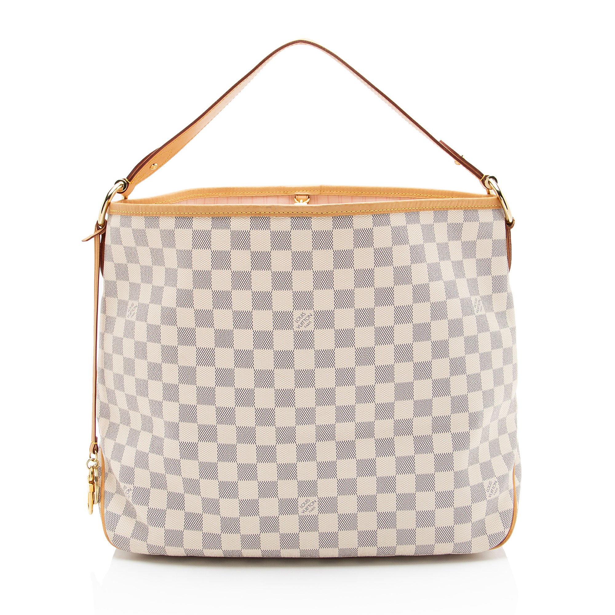 Louis Vuitton Damier Azur Delightful MM Shoulder Bag