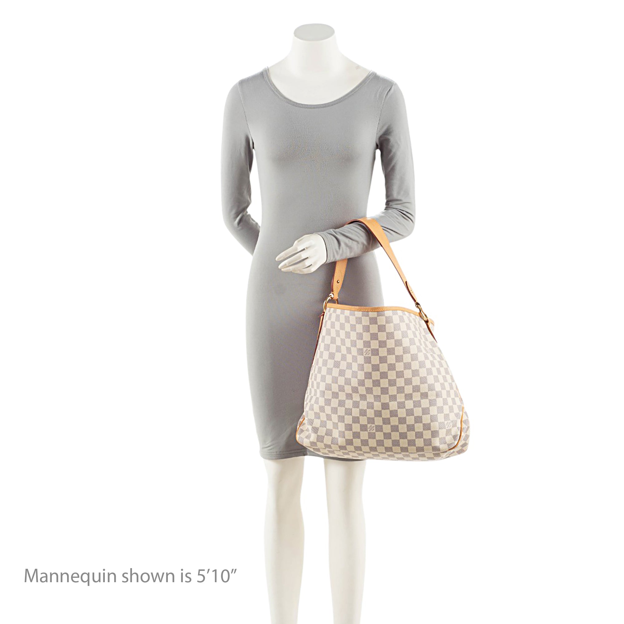Louis Vuitton Damier Azur Delightful MM Shoulder Bag