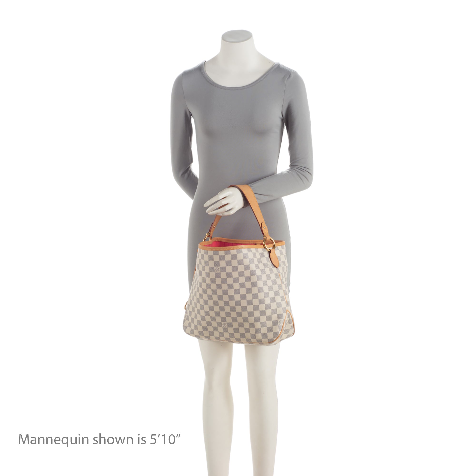 Louis Vuitton Damier Azur Delightful PM Shoulder Bag (SHF-rWZaHb)