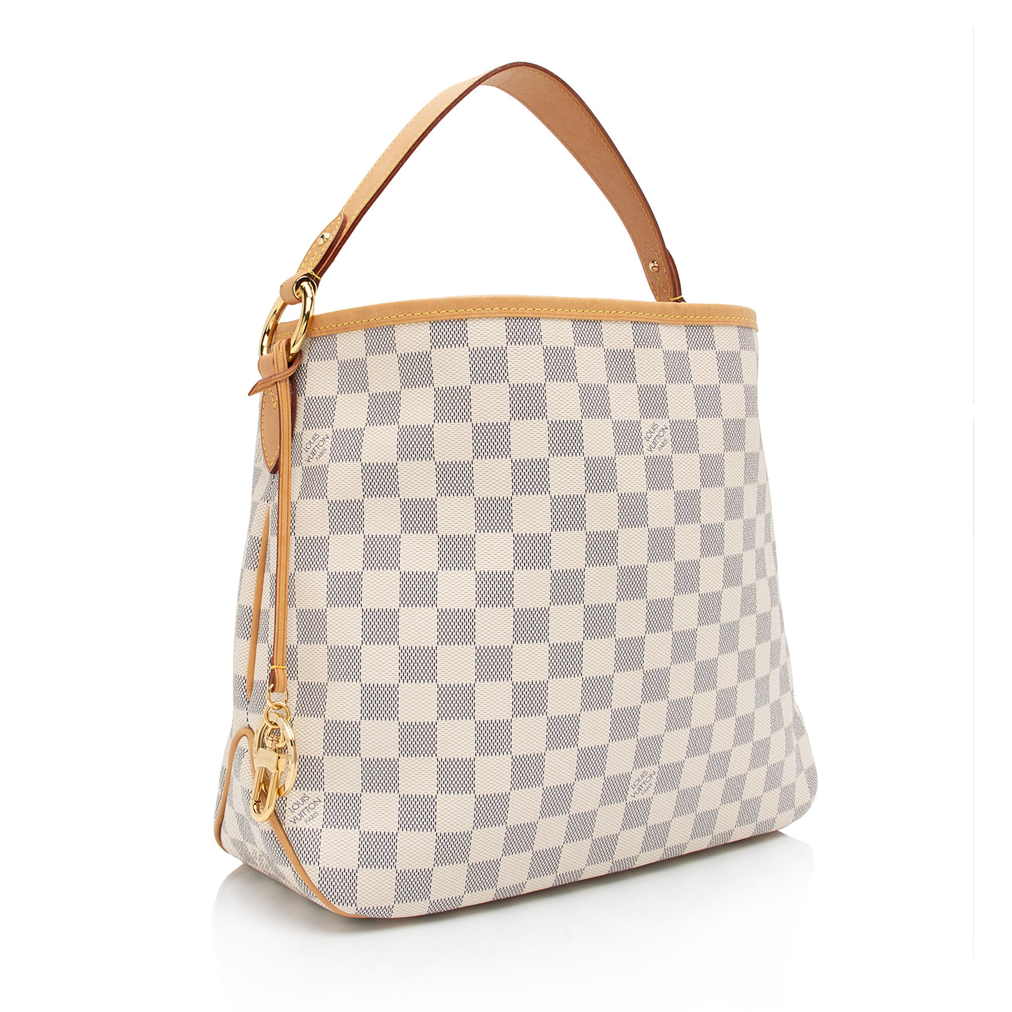 Louis Vuitton Damier Azur Delightful PM Shoulder Bag (SHF-rWZaHb)