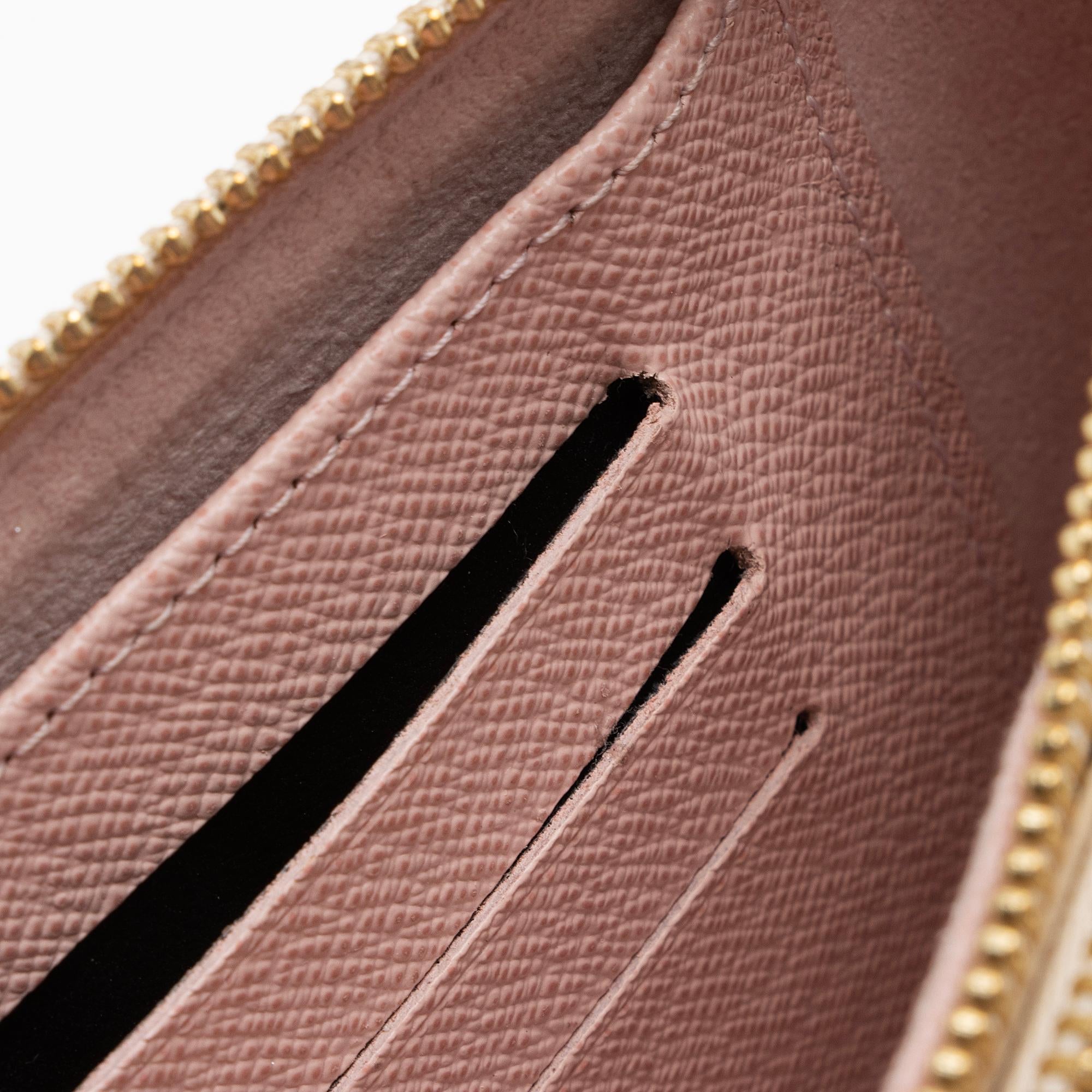 Louis Vuitton Damier Azur Double Zip Pochette (SHF-p269jg)