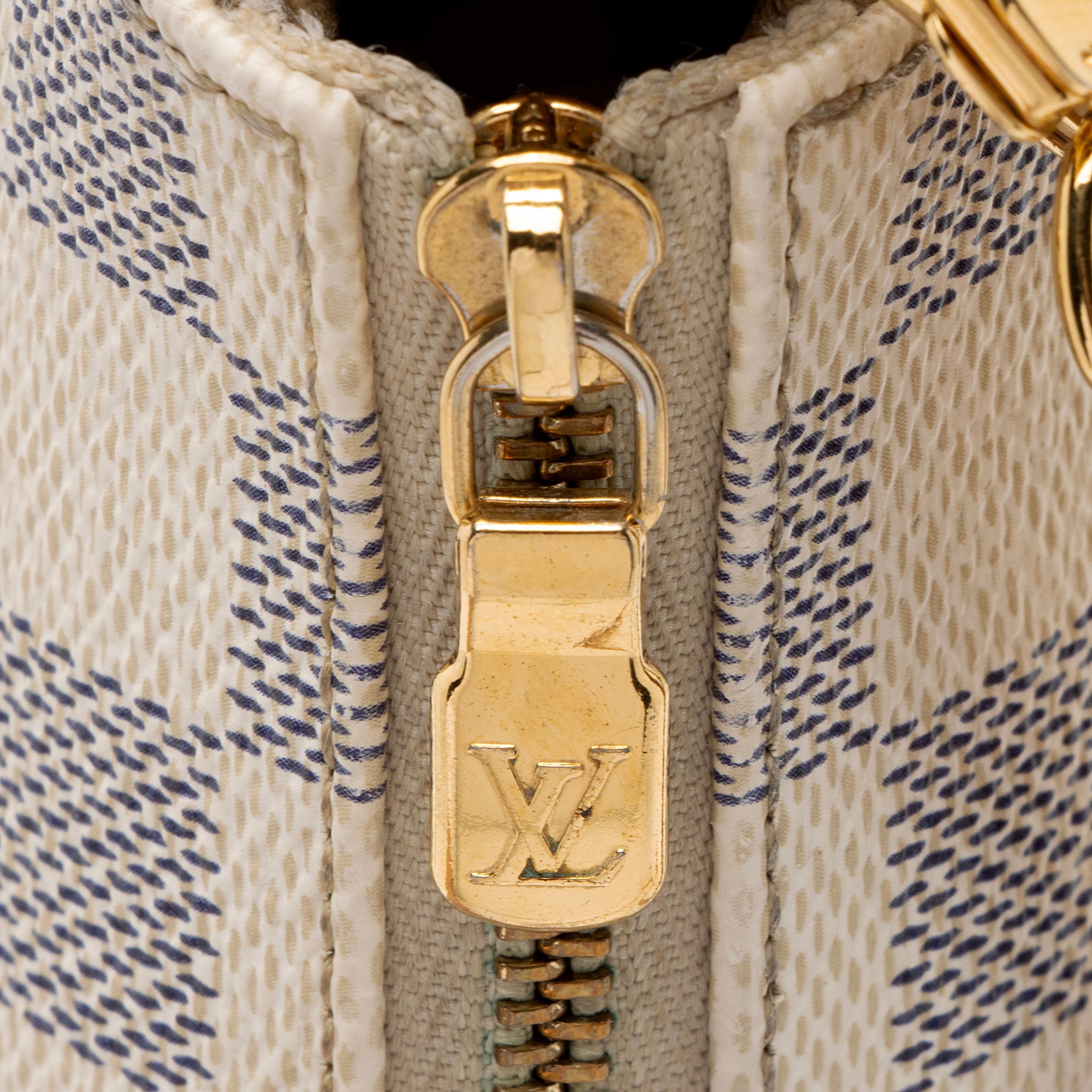 Louis Vuitton Damier Azur Eva Clutch (SHF-71oMG7)