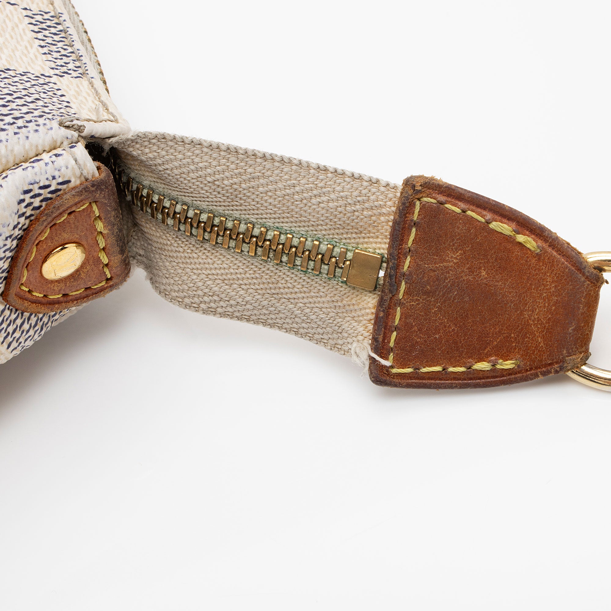 Louis Vuitton Damier Azur Eva Clutch (SHF-jRNU0T)