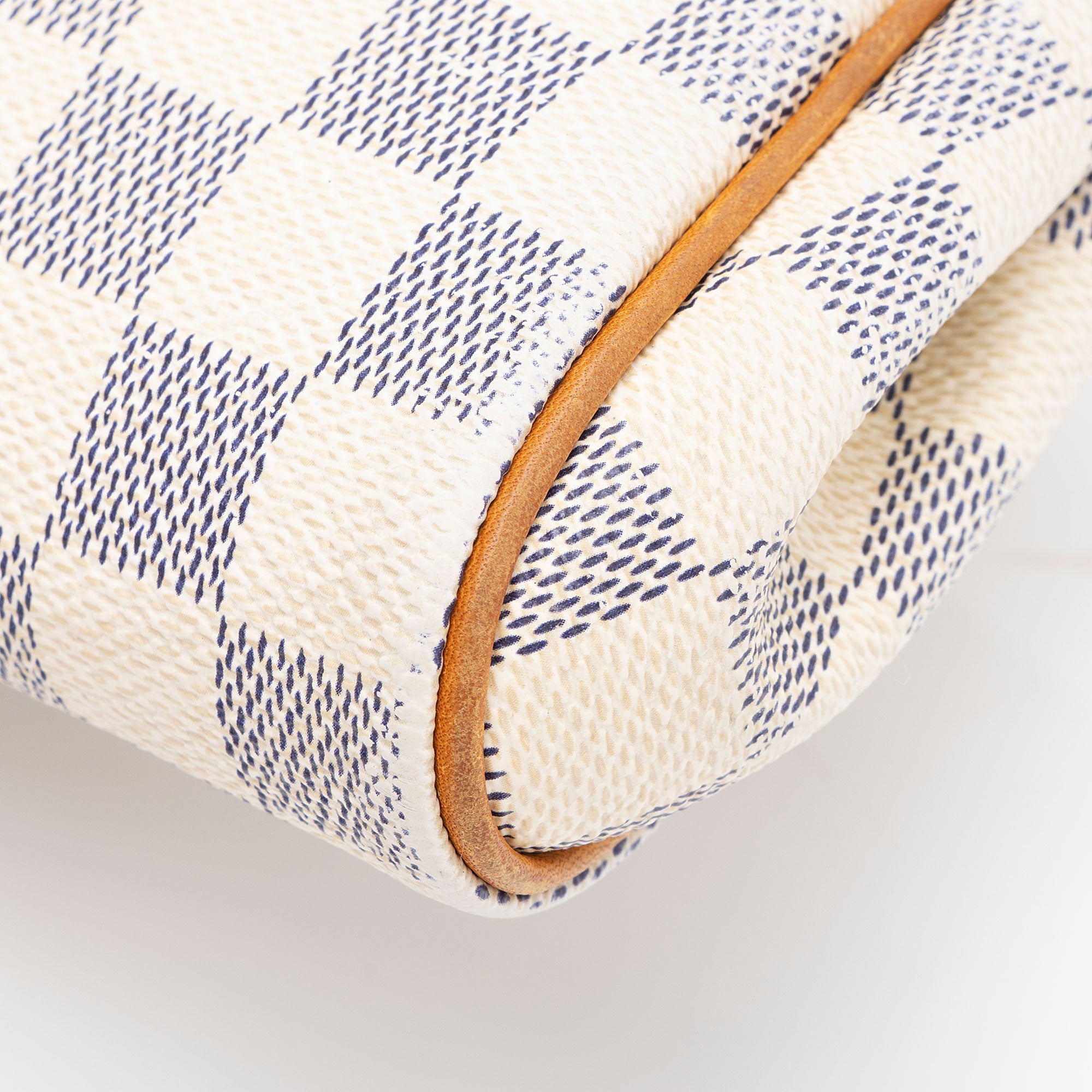 Louis Vuitton Damier Azur Eva Clutch (SHF-jRNU0T)