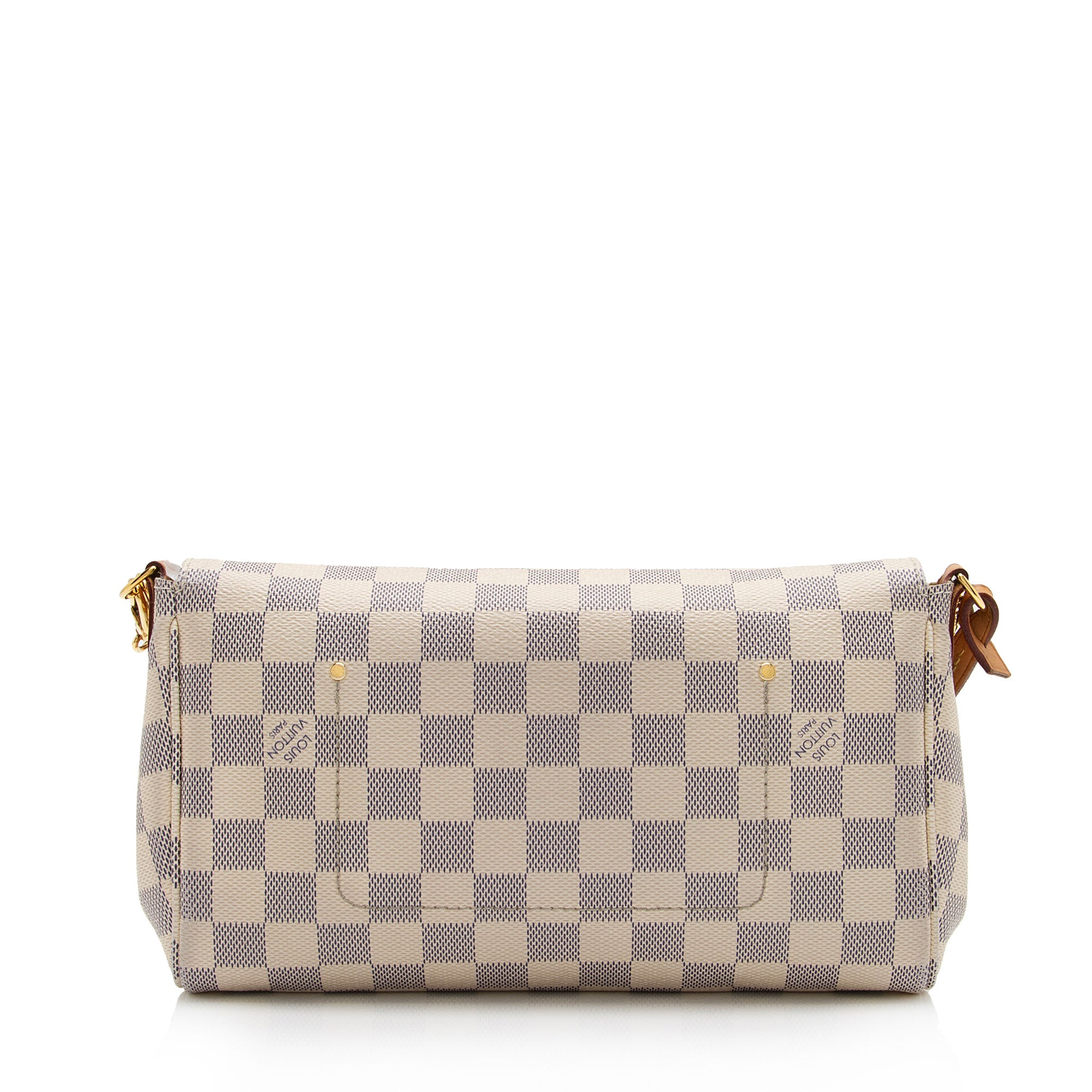 Louis Vuitton Damier Azur Favorite MM Shoulder Bag (SHF-juX6f7)
