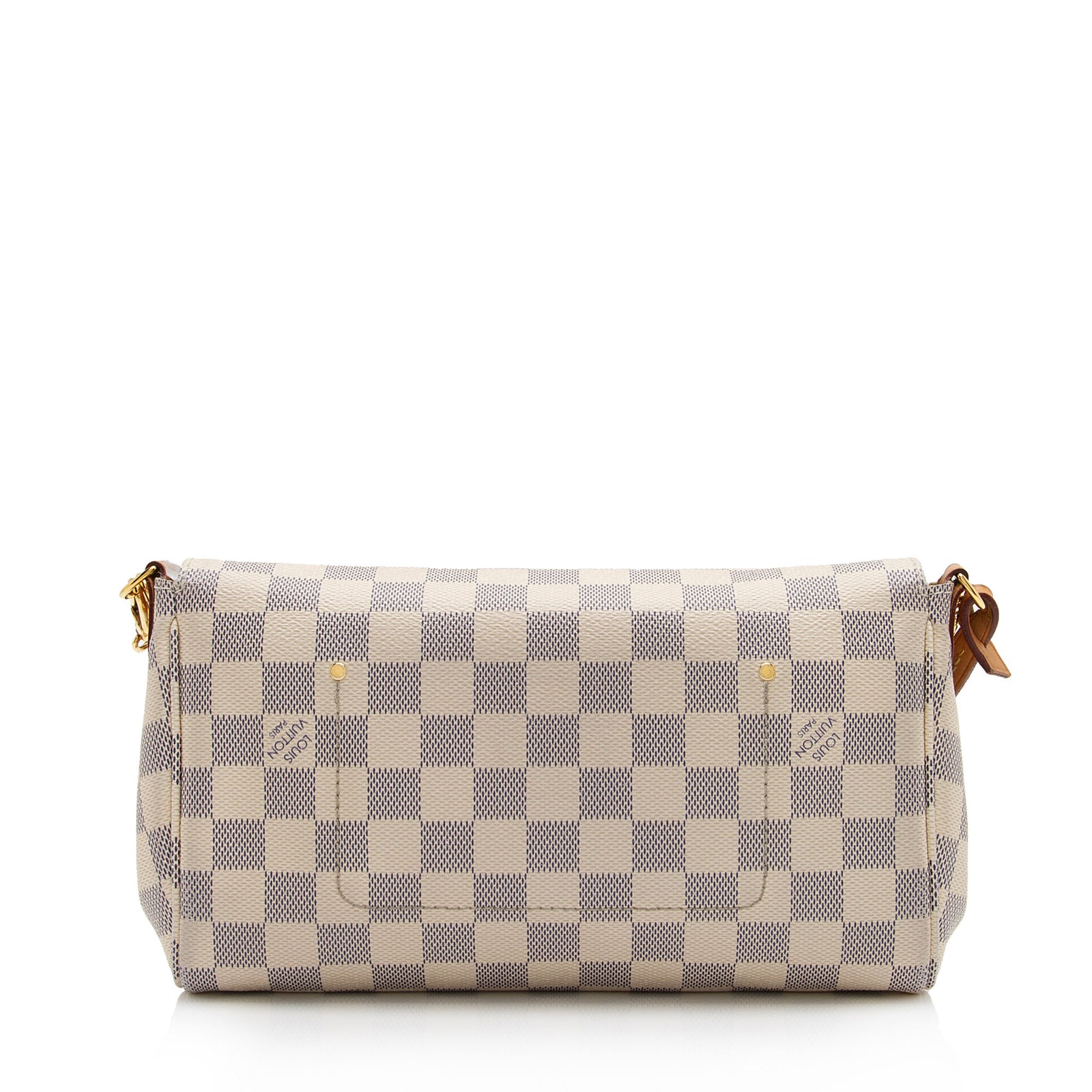 Louis Vuitton Damier Azur Favorite MM Shoulder Bag (SHF-juX6f7  