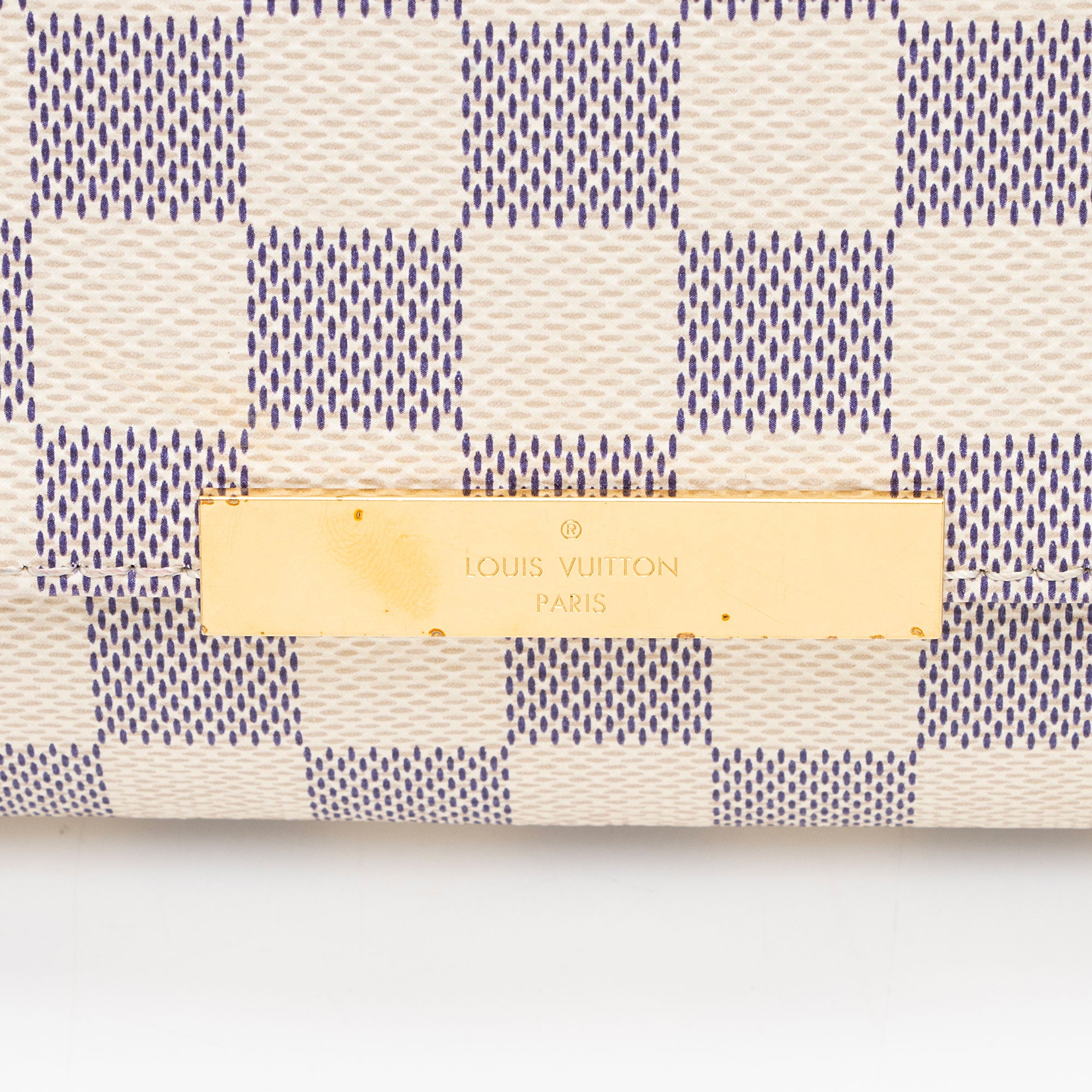 Louis Vuitton Damier Azur Favorite MM Shoulder Bag